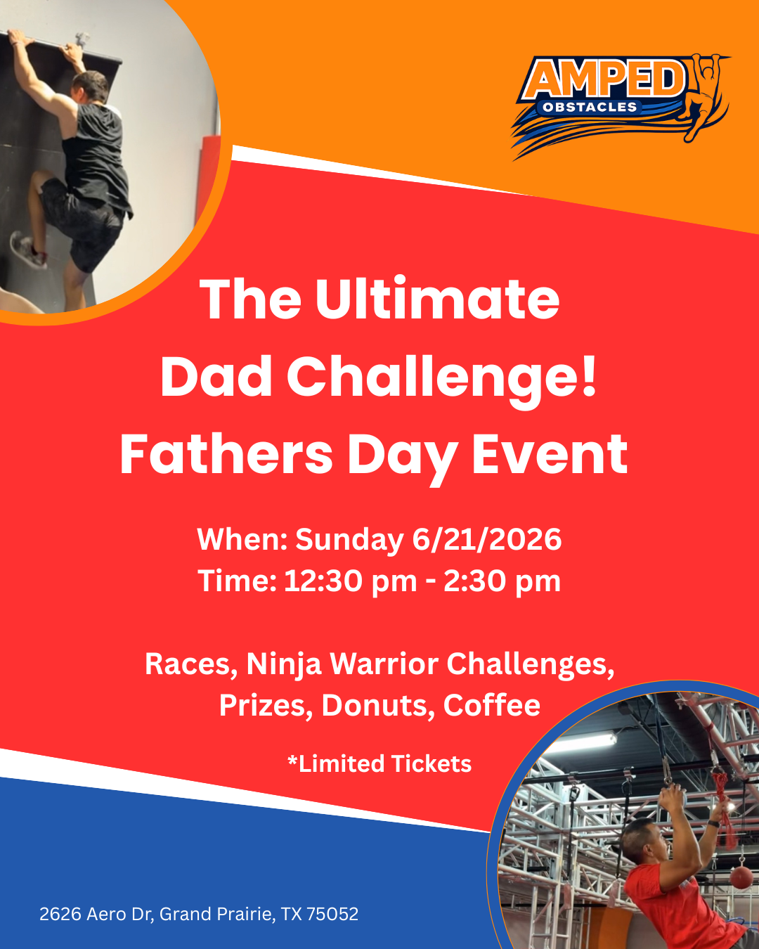 Fathers Day Events in Grand Prairie TX 2026 - June 21, 2026 - Things to do with dad on Fathers Day this year - fun for the family