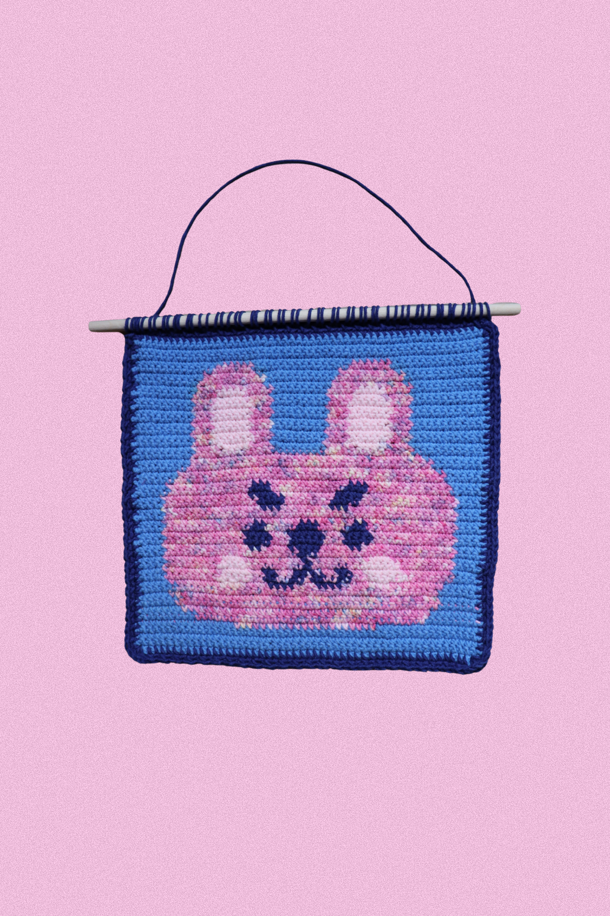 grumpy bunny tapestry