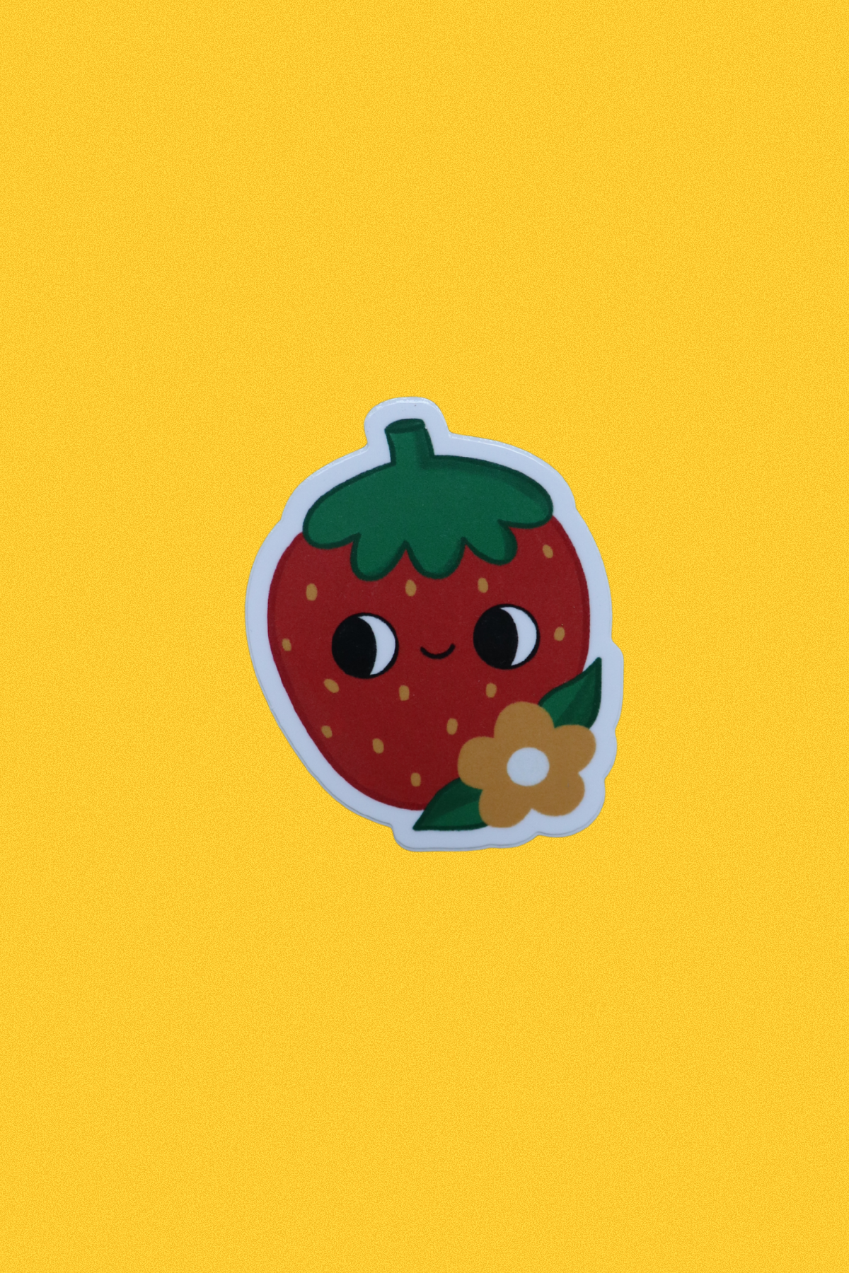 strawberry sticker