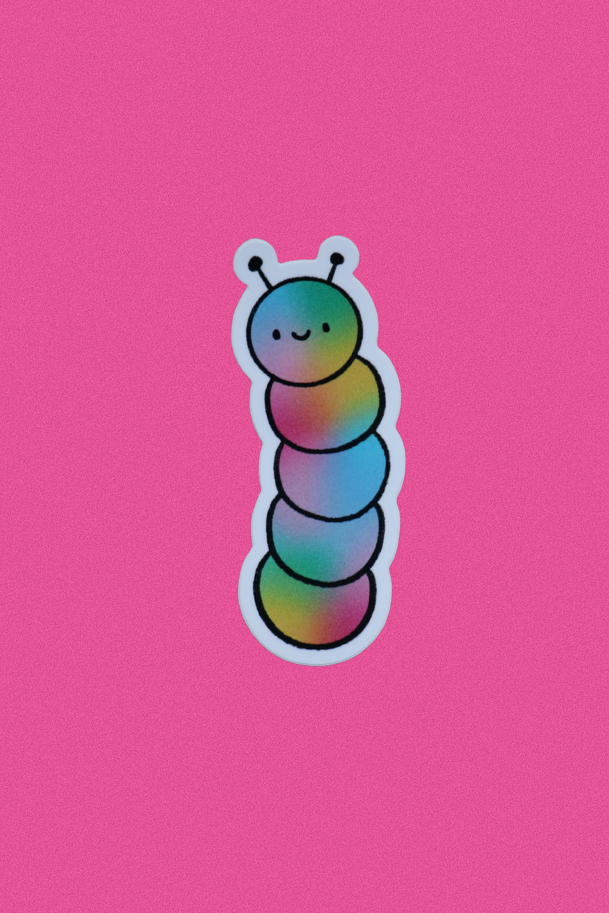 caterpillar sticker