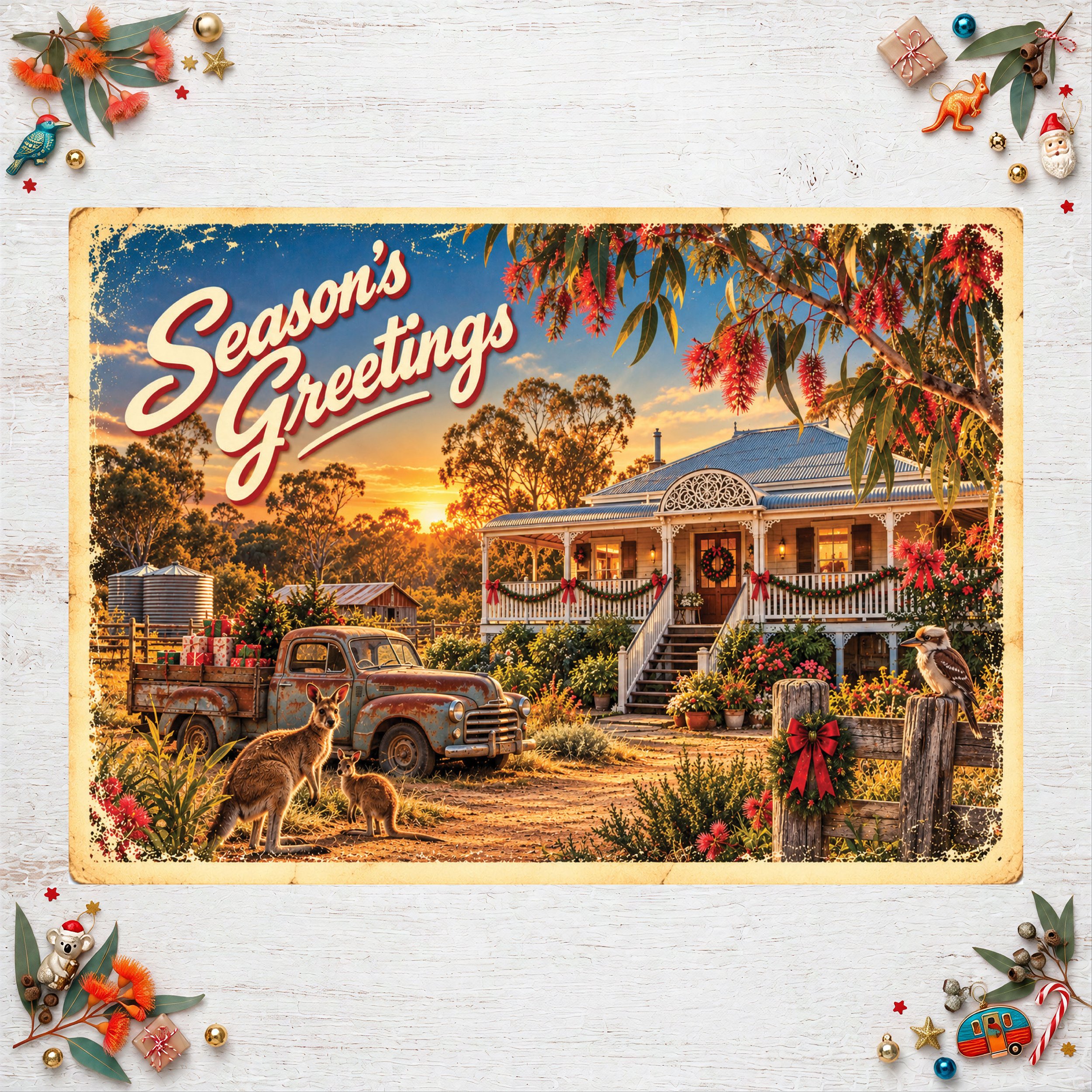 Season's Greetings: Outback