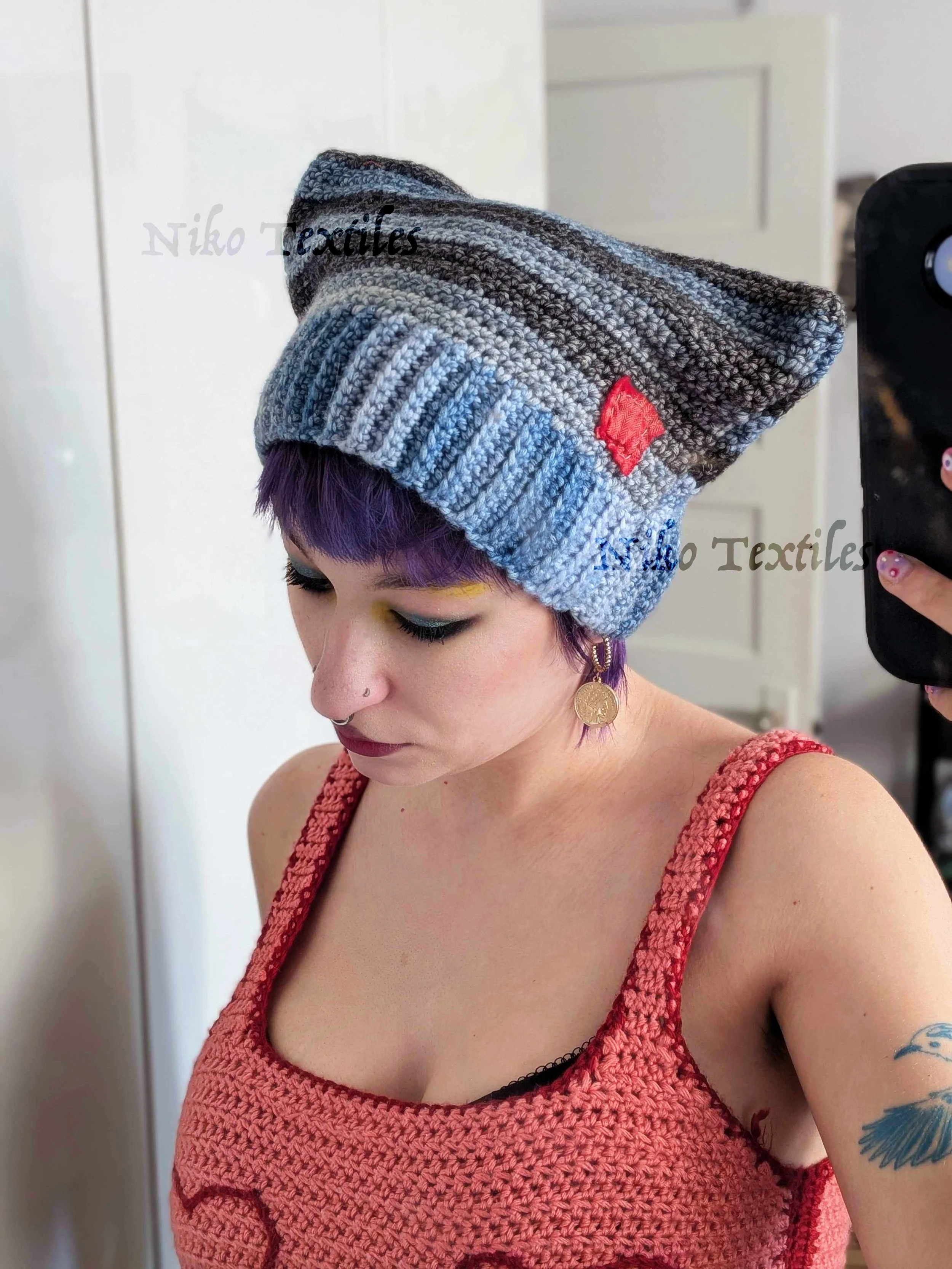 Crochet Cat Hat