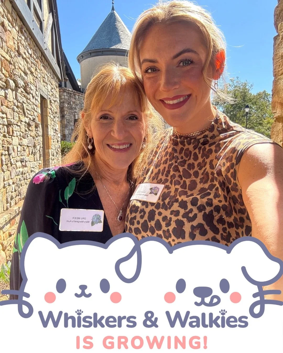 BIG news over here 🐾✨

Whiskers &amp; Walkies is growing&hellip; and I&rsquo;m bringing in someone I trust more than anyone &mdash; my mom 🥹 (yes, your pets are officially getting nana-level care now)

She&rsquo;s been loving animals forever, has t