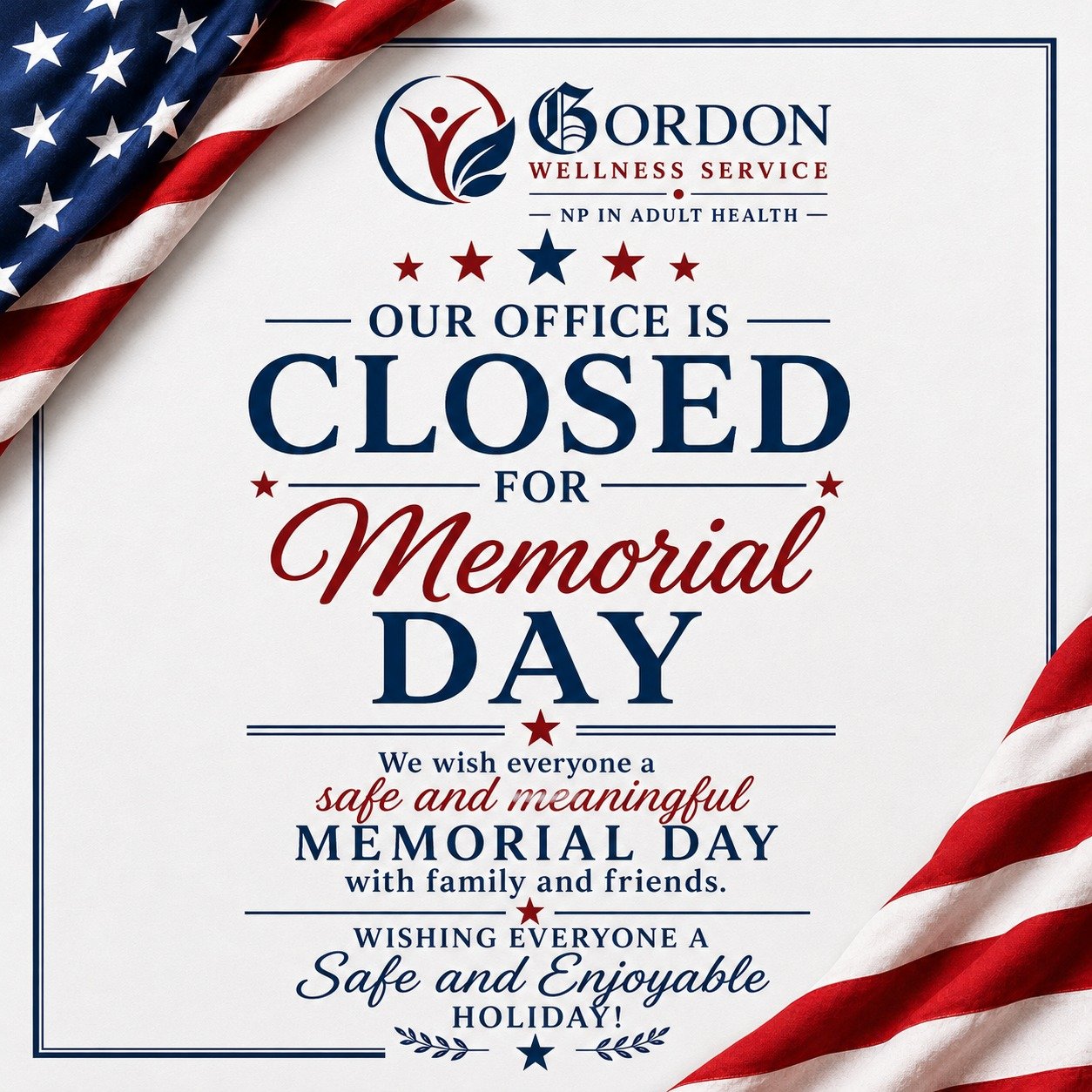 Rodrico Gordon NP In Adult Health PLLC d/b/a GORDON WELLNESS SERVICE