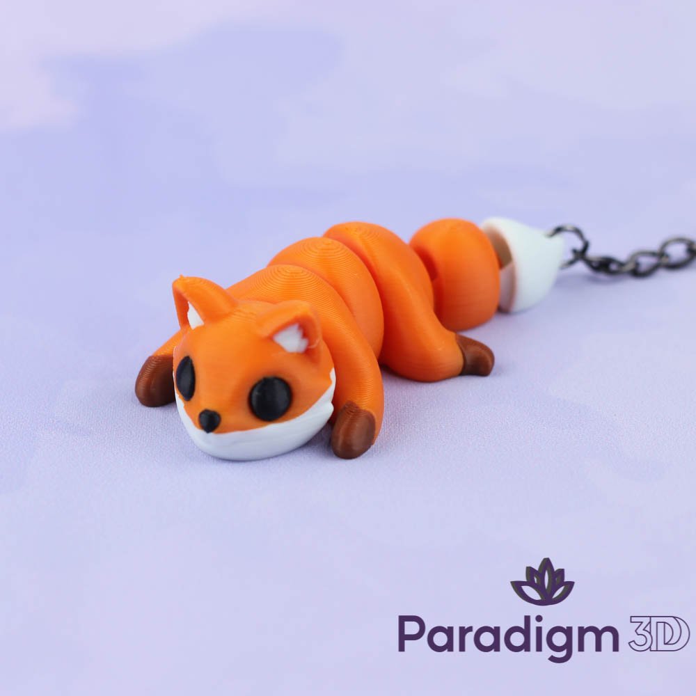 Zou Fox Keychain
