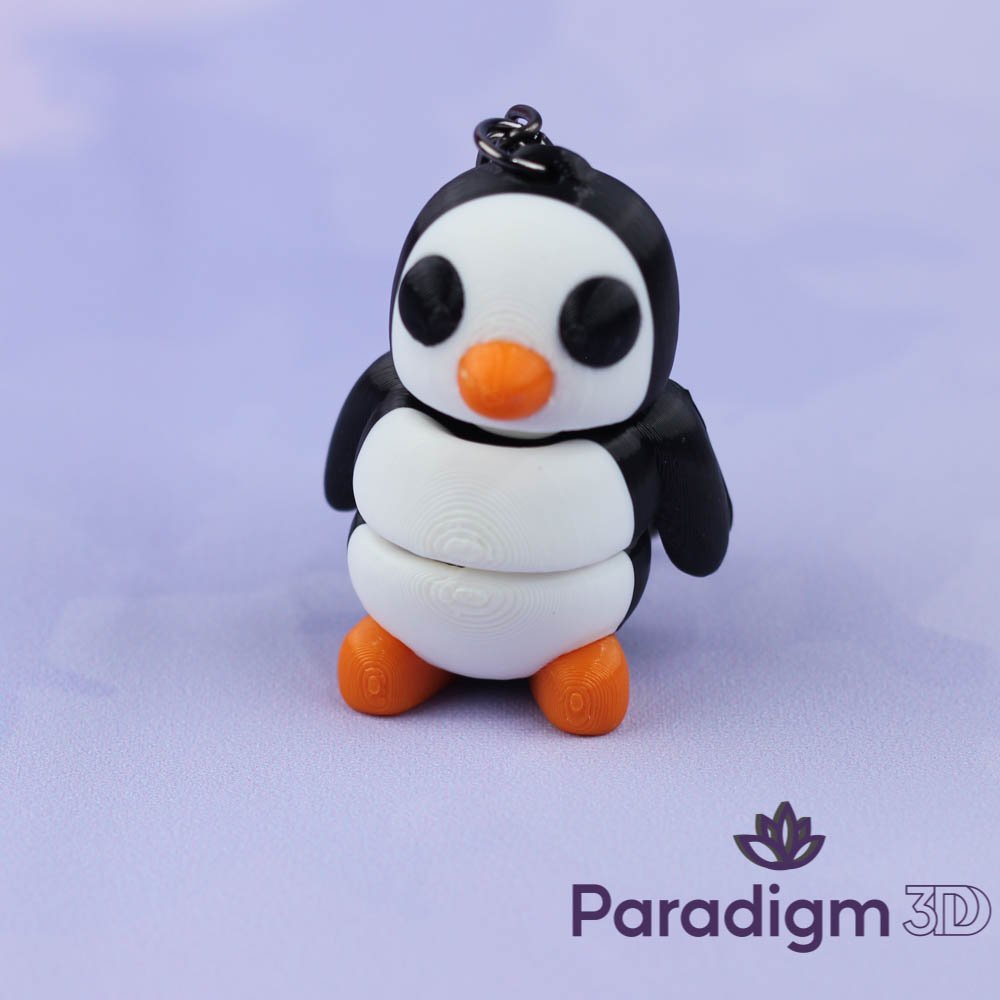Zou Penguin Keychain