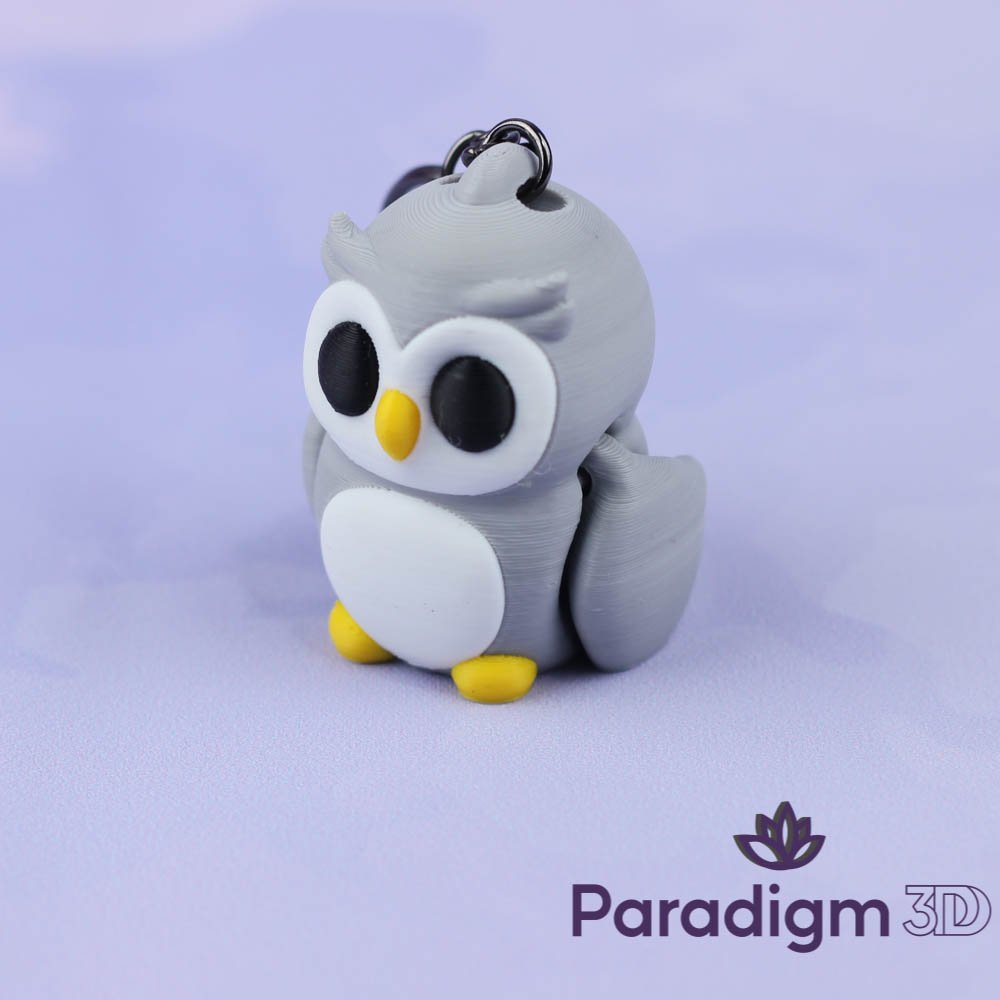 Zou Owl Keychain