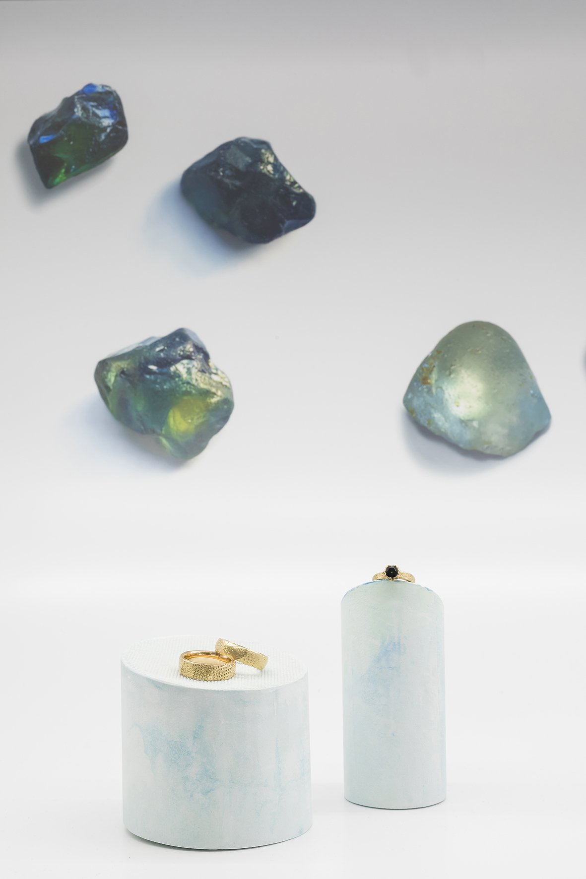 Introducing Georgie Brooks. Hand made gold jewellery with hand cut gems. 