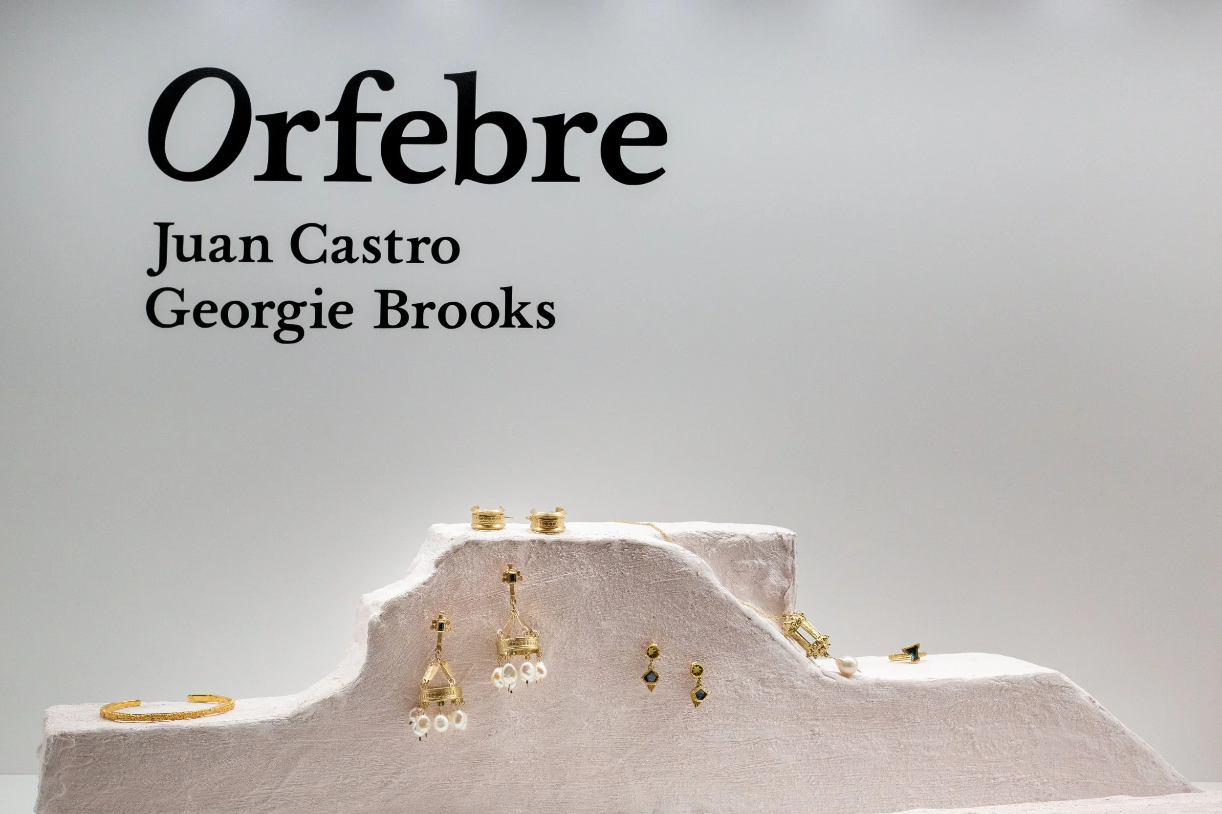 Orfebre an exhibition with Juan Castro & Georgie Brooks