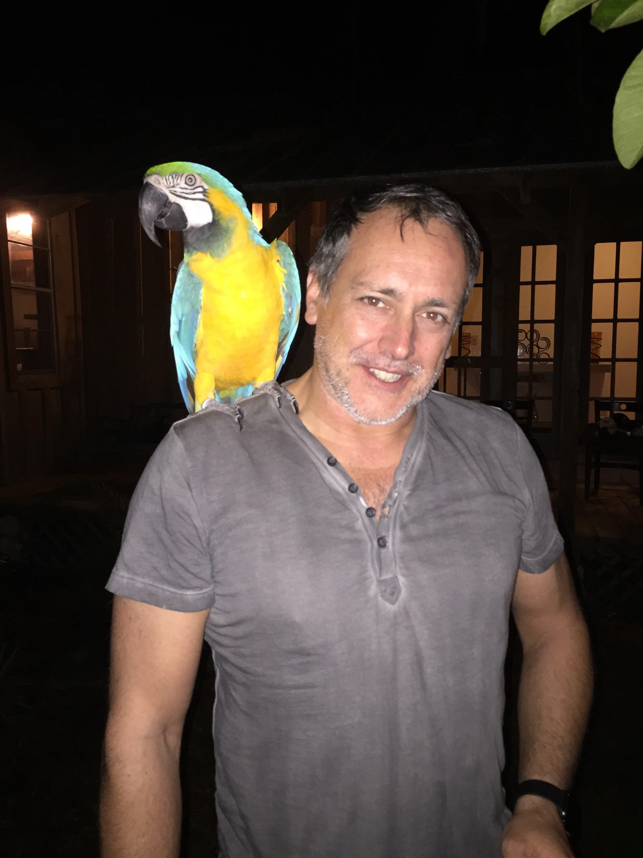 Gianni Soleti with Parrot
