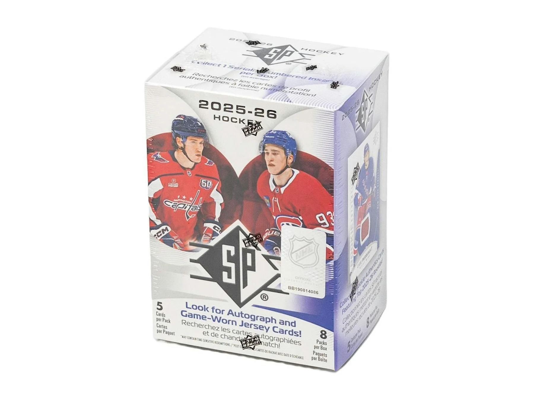2025-26 Upper Deck SP Hockey Blaster Box