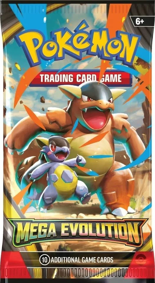 Mega Evolution Booster Pack - ME01: Mega Evolution (MEG) Pokemon TCG New & Sealed