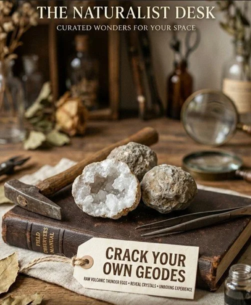The Naturalist’s Guide: How to Crack Open Quartz Geodes