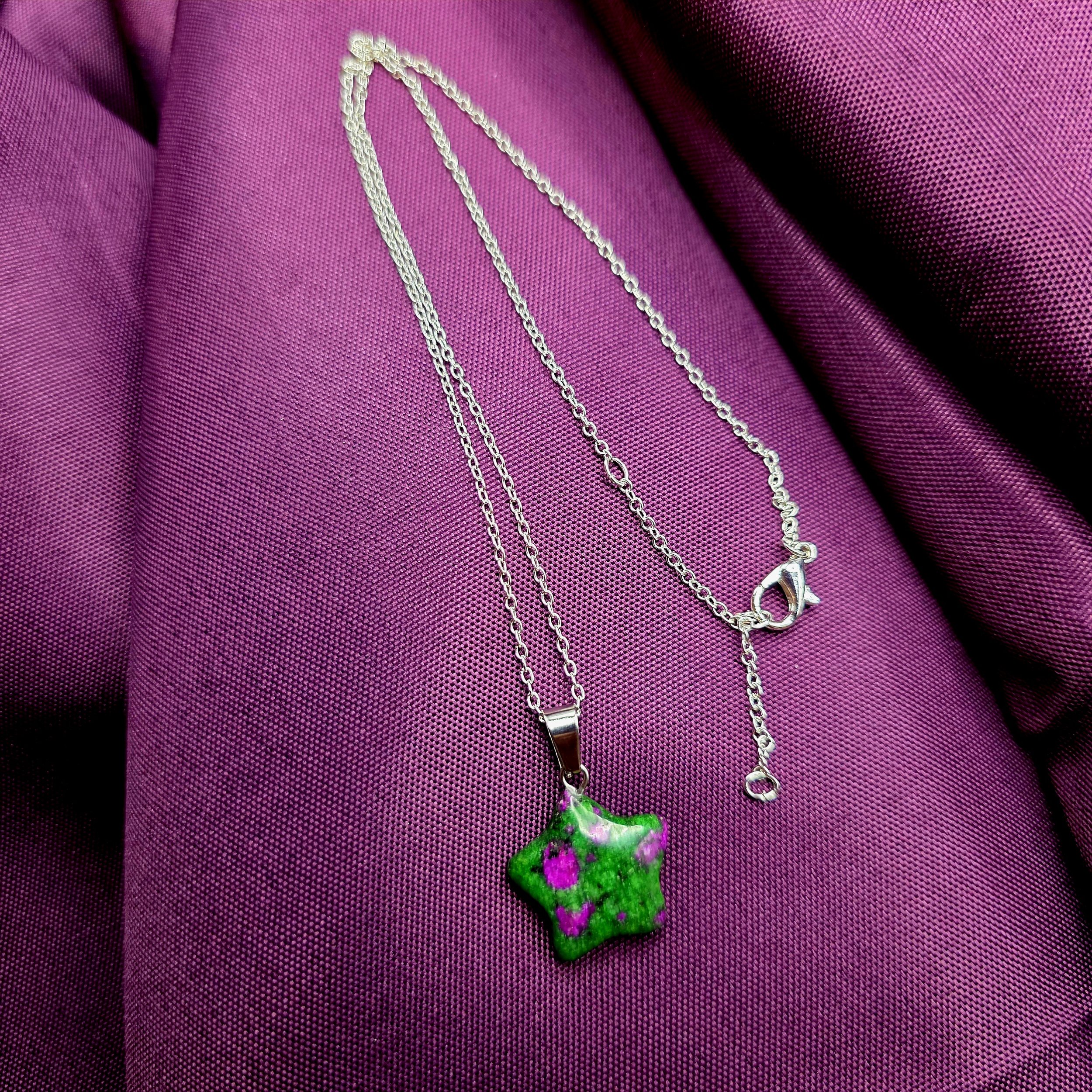 natural stone ruby in zoisite star pendant.jpg
