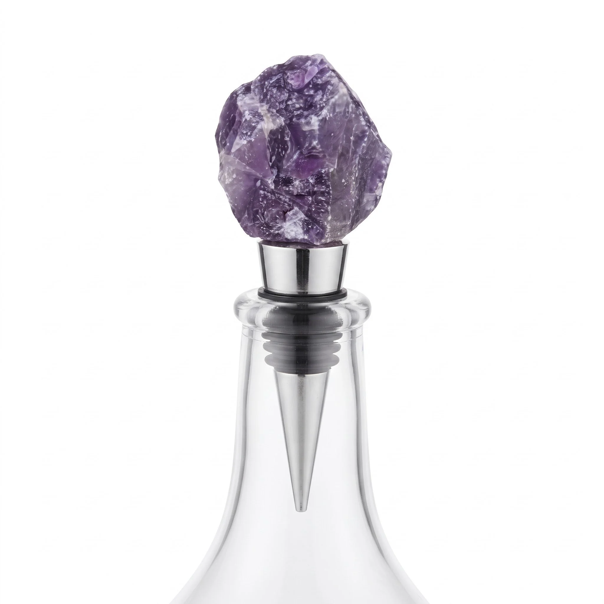 amethyst wine stopper