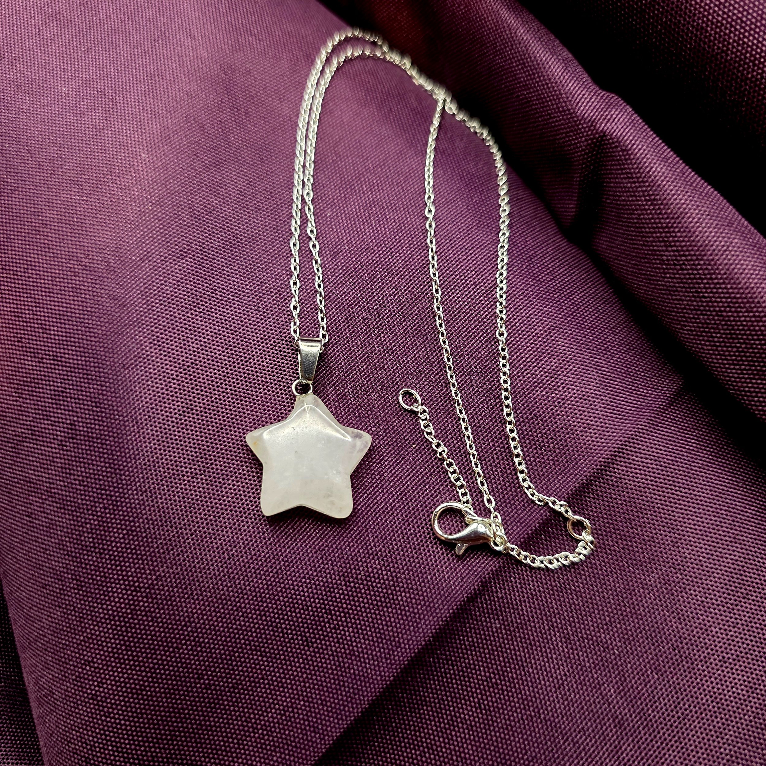natural stone quartz star pendant.jpg