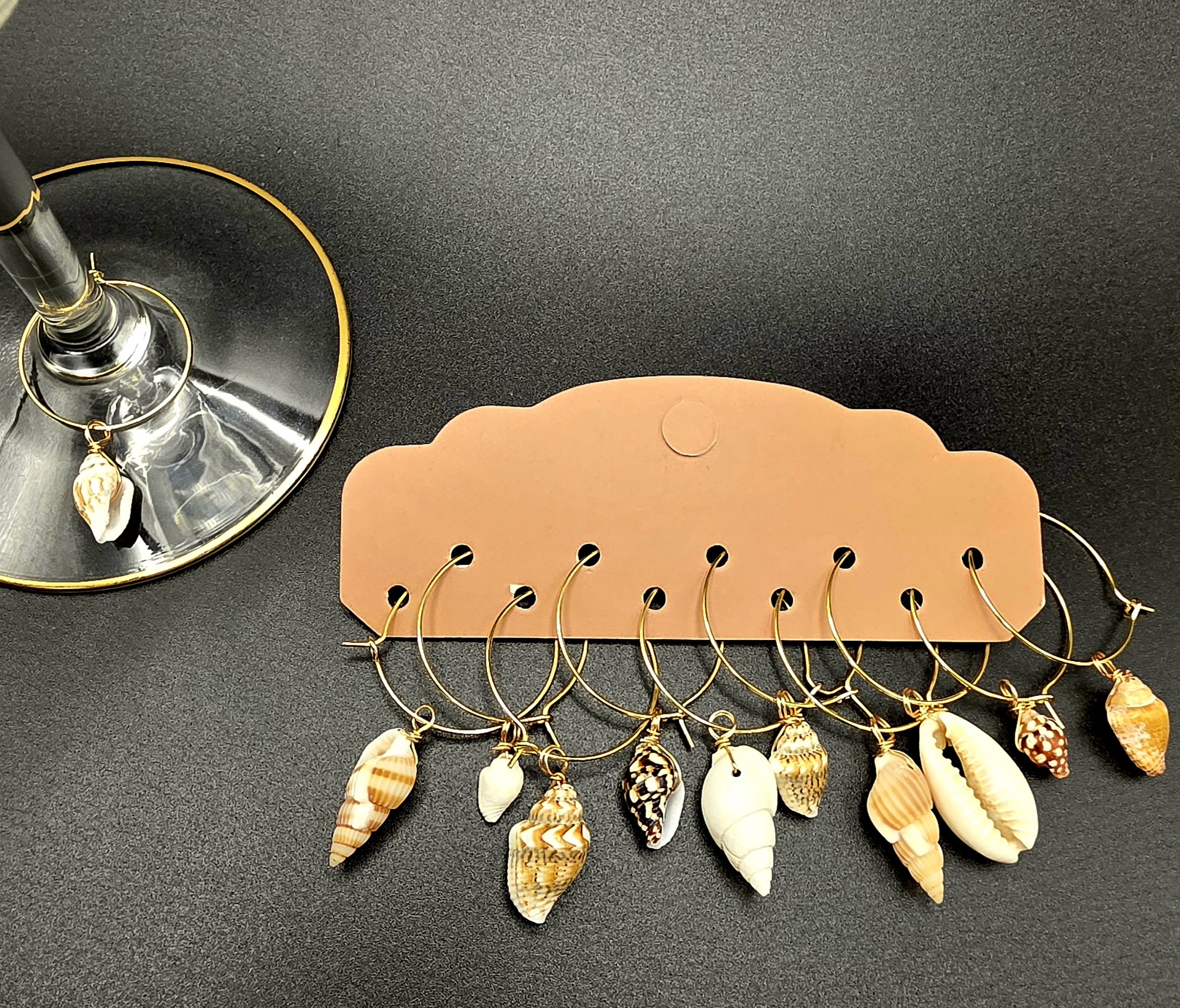 natural shell wine glass charms.jpg