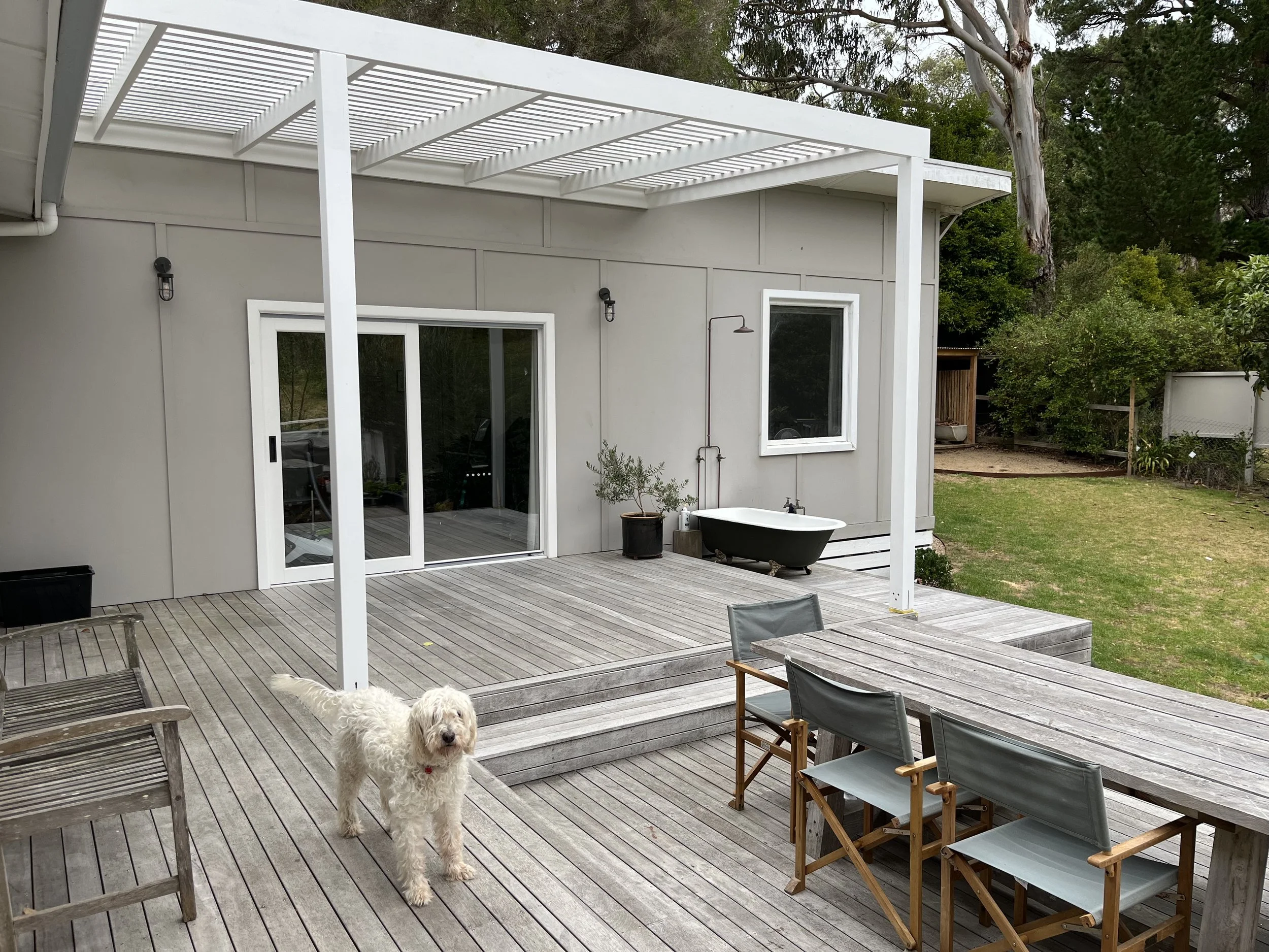 Shoreham project: pergola