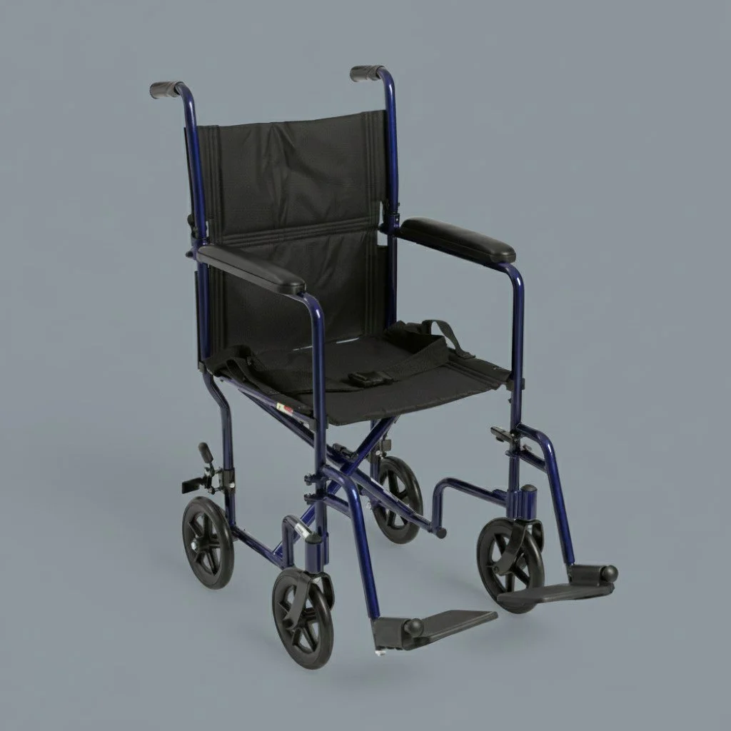 Portable light-weight wheelchair
