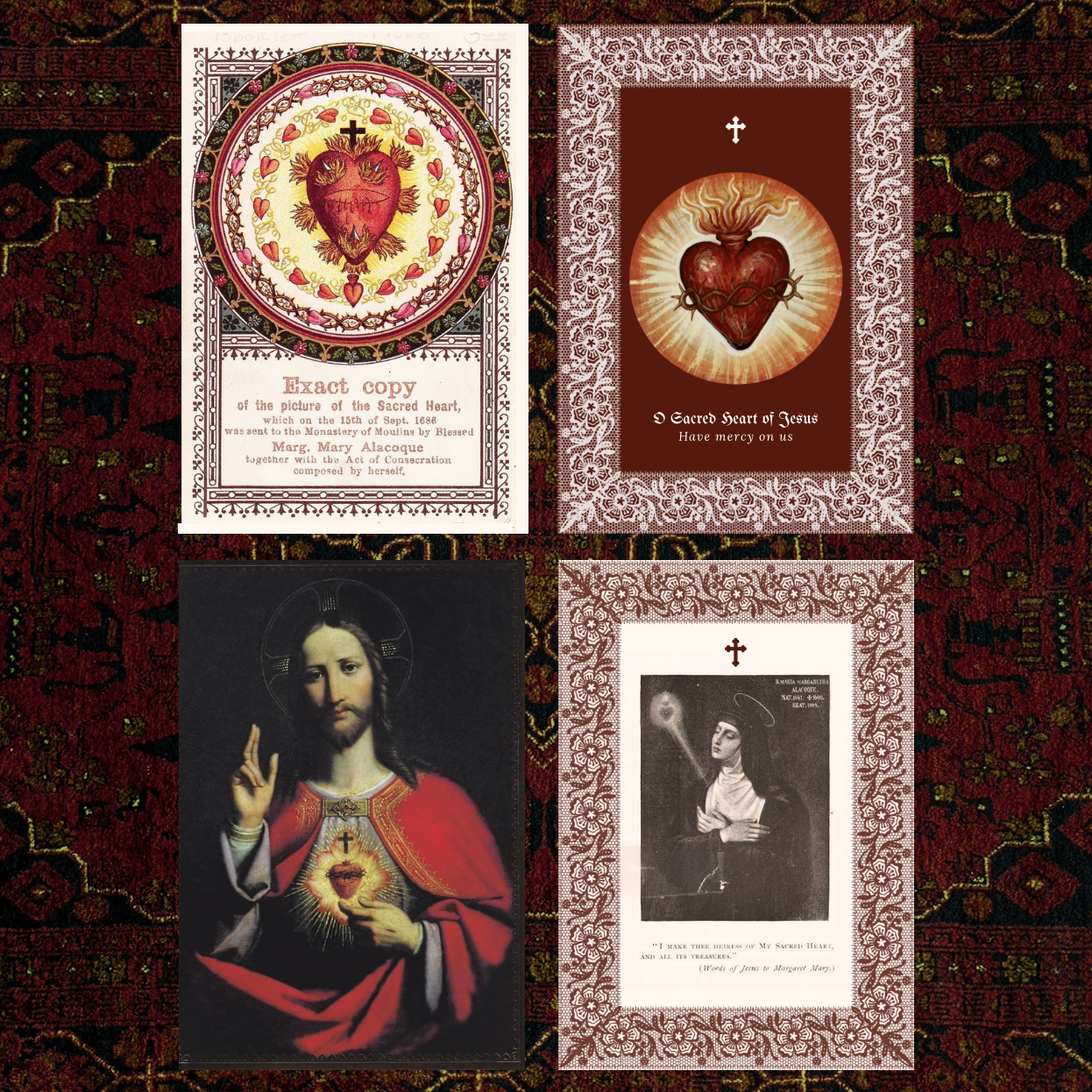Sacred Heart Prayer Cards