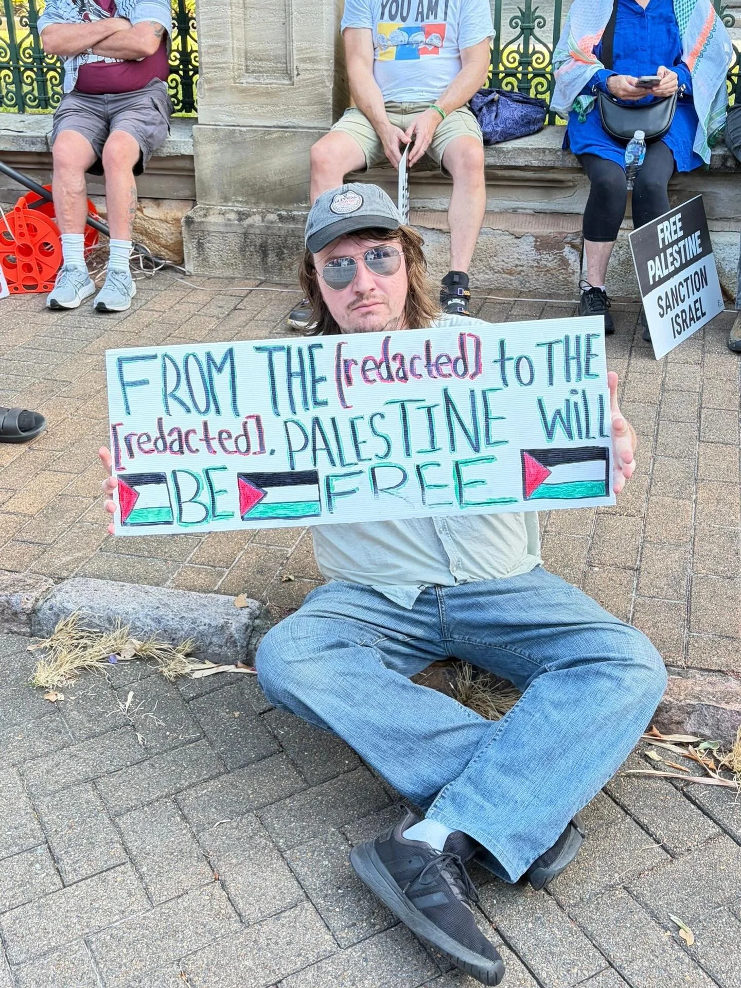 Huge thank you to everyone for showing up for @justiceforpalestine.magandjin weekend of action. 

Our unity, will help breakdown the corrupt systems around us which have facilitated and supported this genocide for past almost 30 months. This weekend,