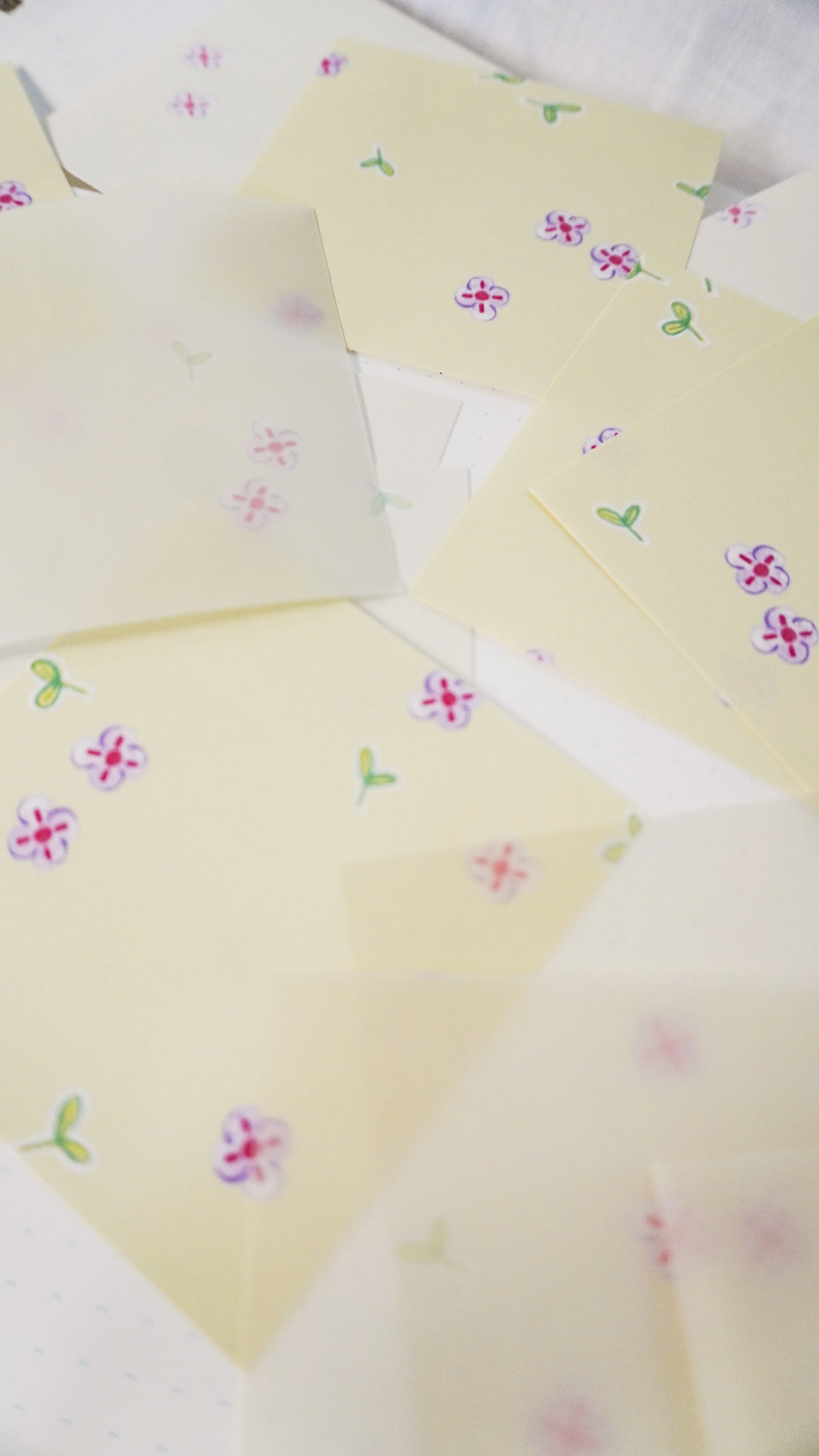 Loose Leaf Memo Set — Palm Springs Wildflower Meadow