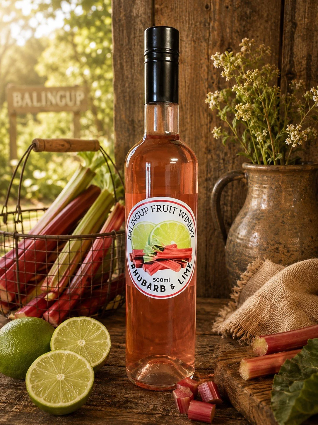 Rhubarb and Lime