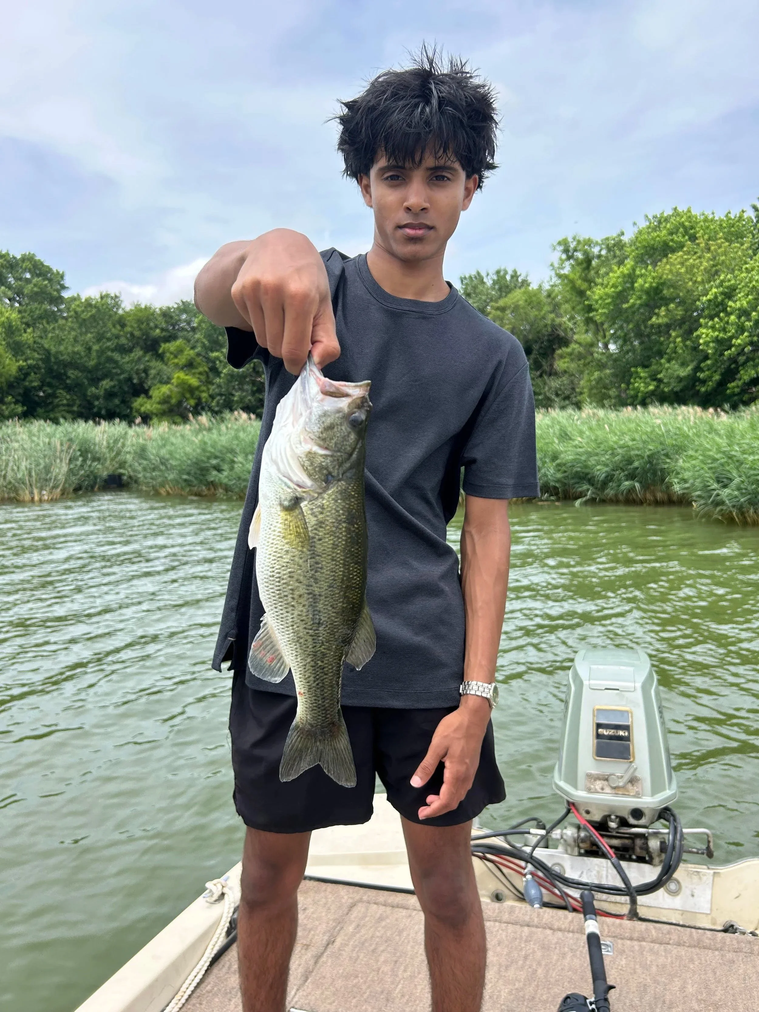 Green pumpkin DRIFT STICK catching multiple fish with one worm out on Lake Ray Hubbard!