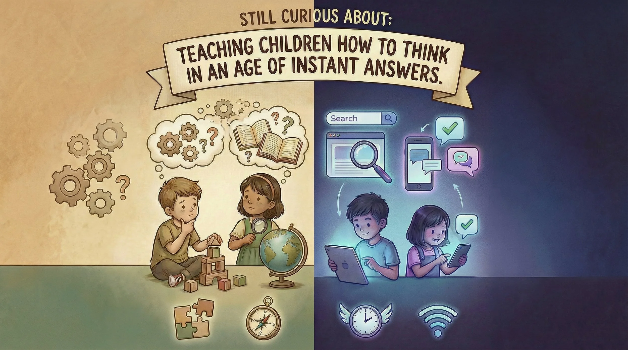 Teaching Children How to Think in an Age of Instant Answers