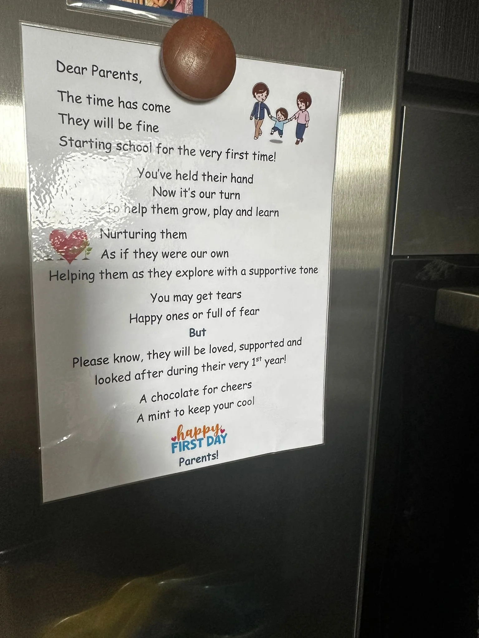 The School Year Started with a Poem