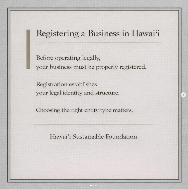 Registering a Business in Hawaii : A Step-by-Step Guide to Legally Starting Your Business
