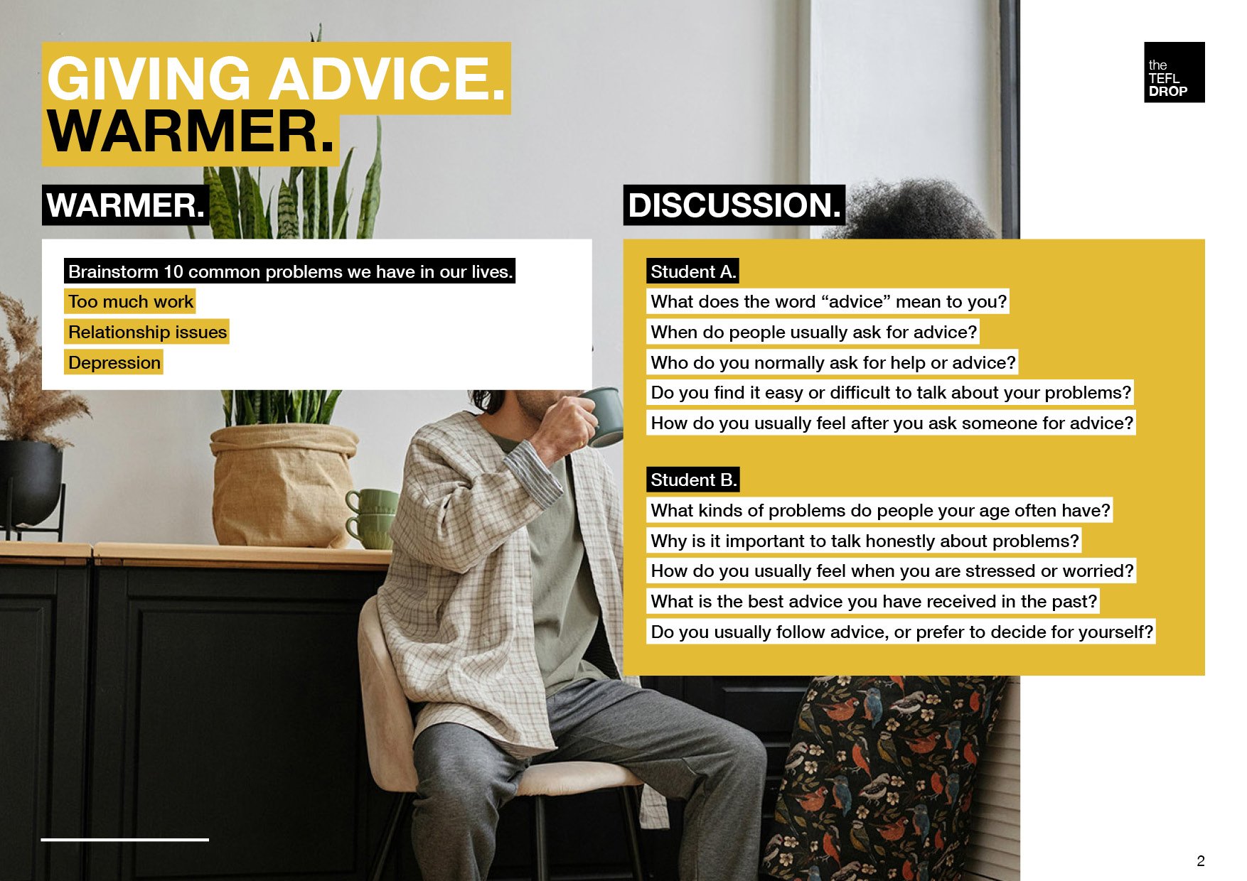 the TEFL Drop - 013 - Function - Giving Advice2.jpg