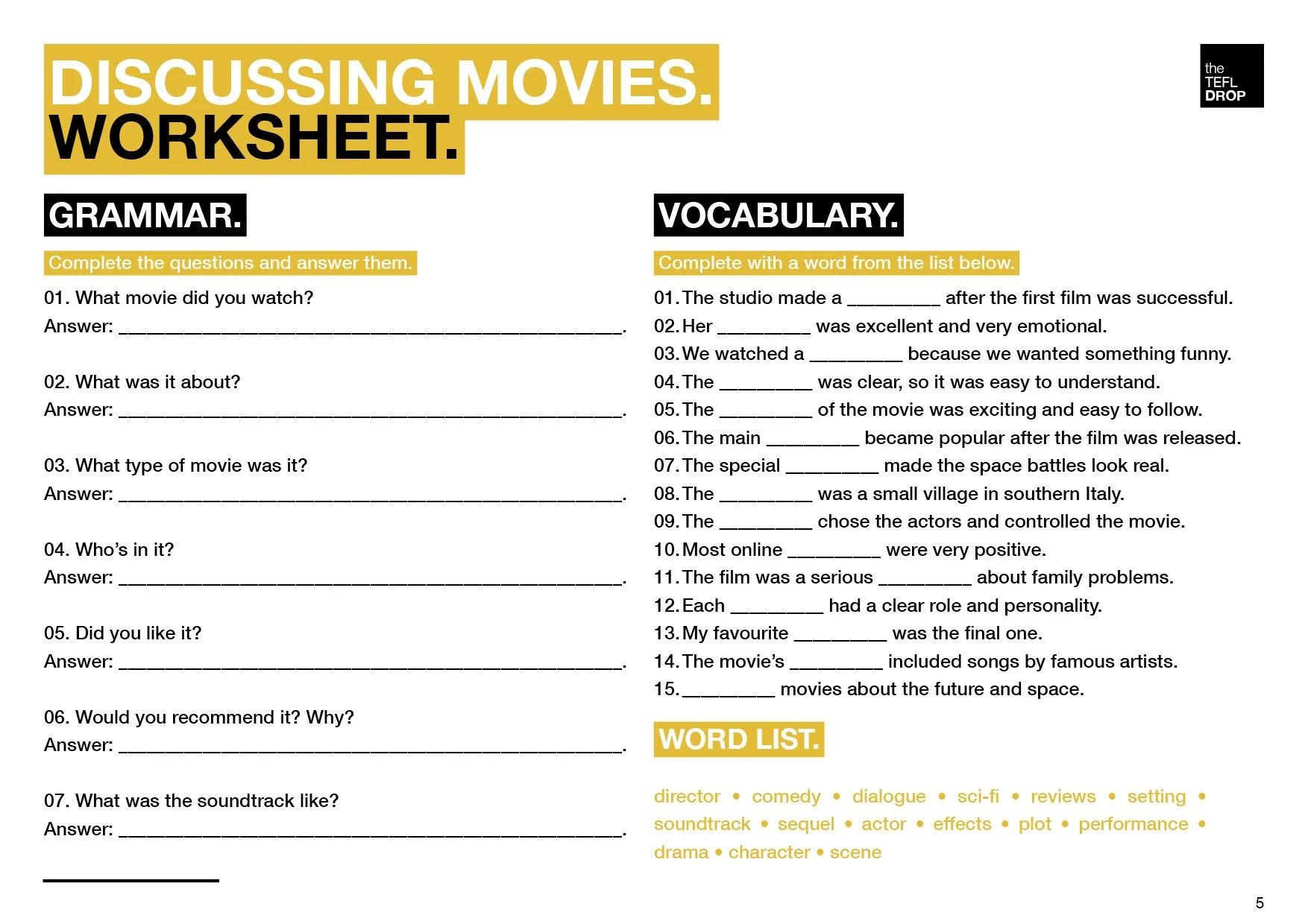 the TEFL Drop - 011 - Function - Discussing Movies5.jpg