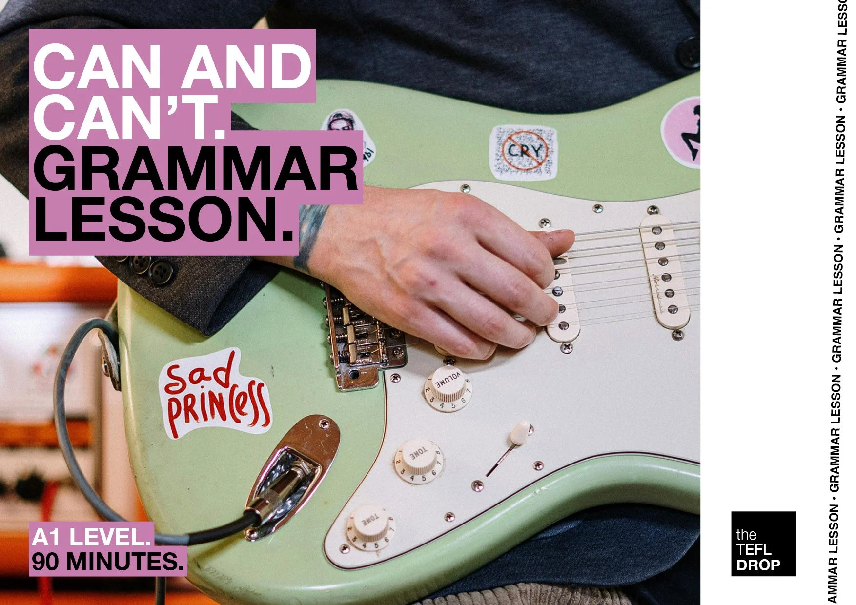 the TEFL Drop - 041 - Grammar - Can and Can't.jpg