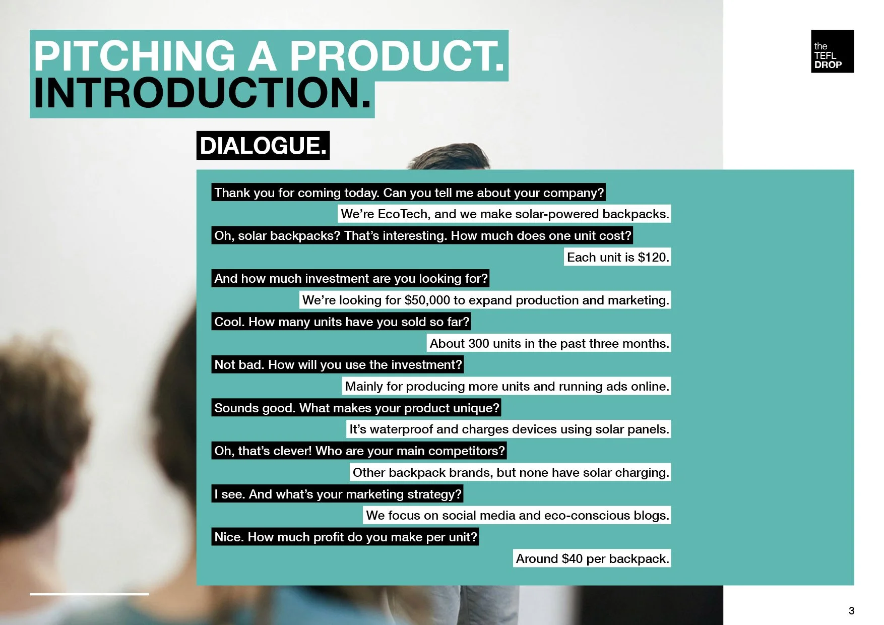 the TEFL Drop - 053 - Business - Pitching a Product3.jpg