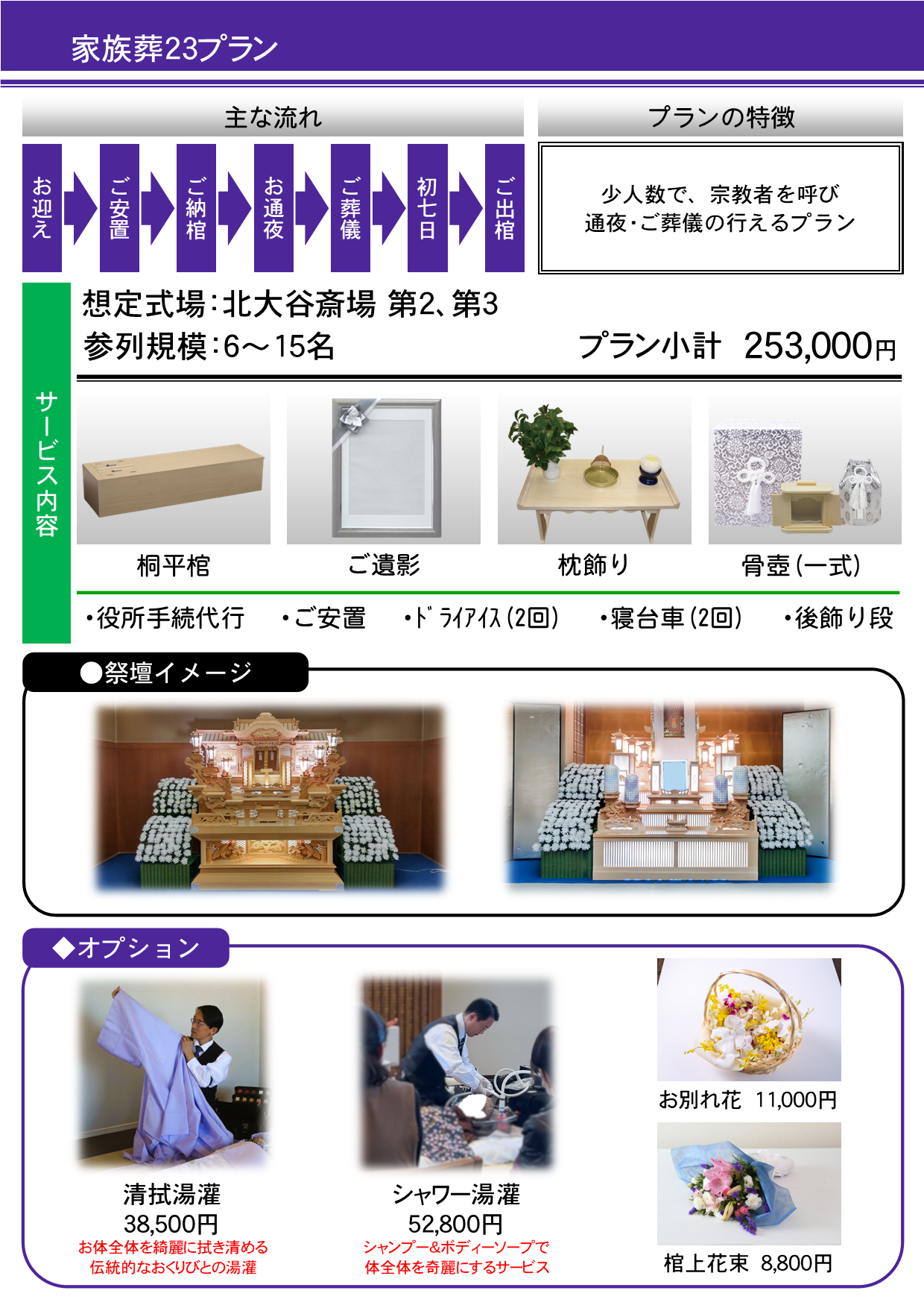 家族葬23プラン