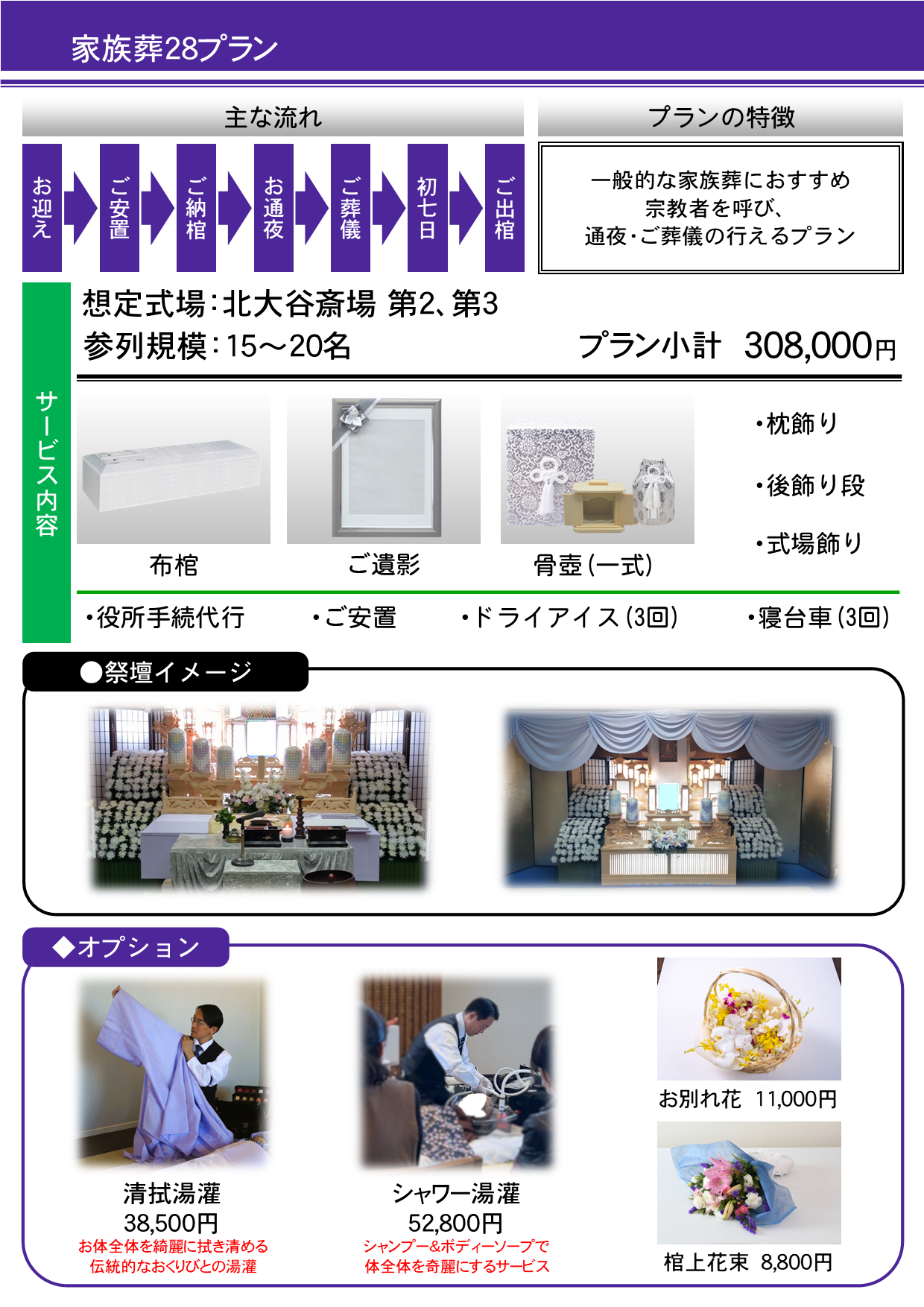 家族葬28プラン