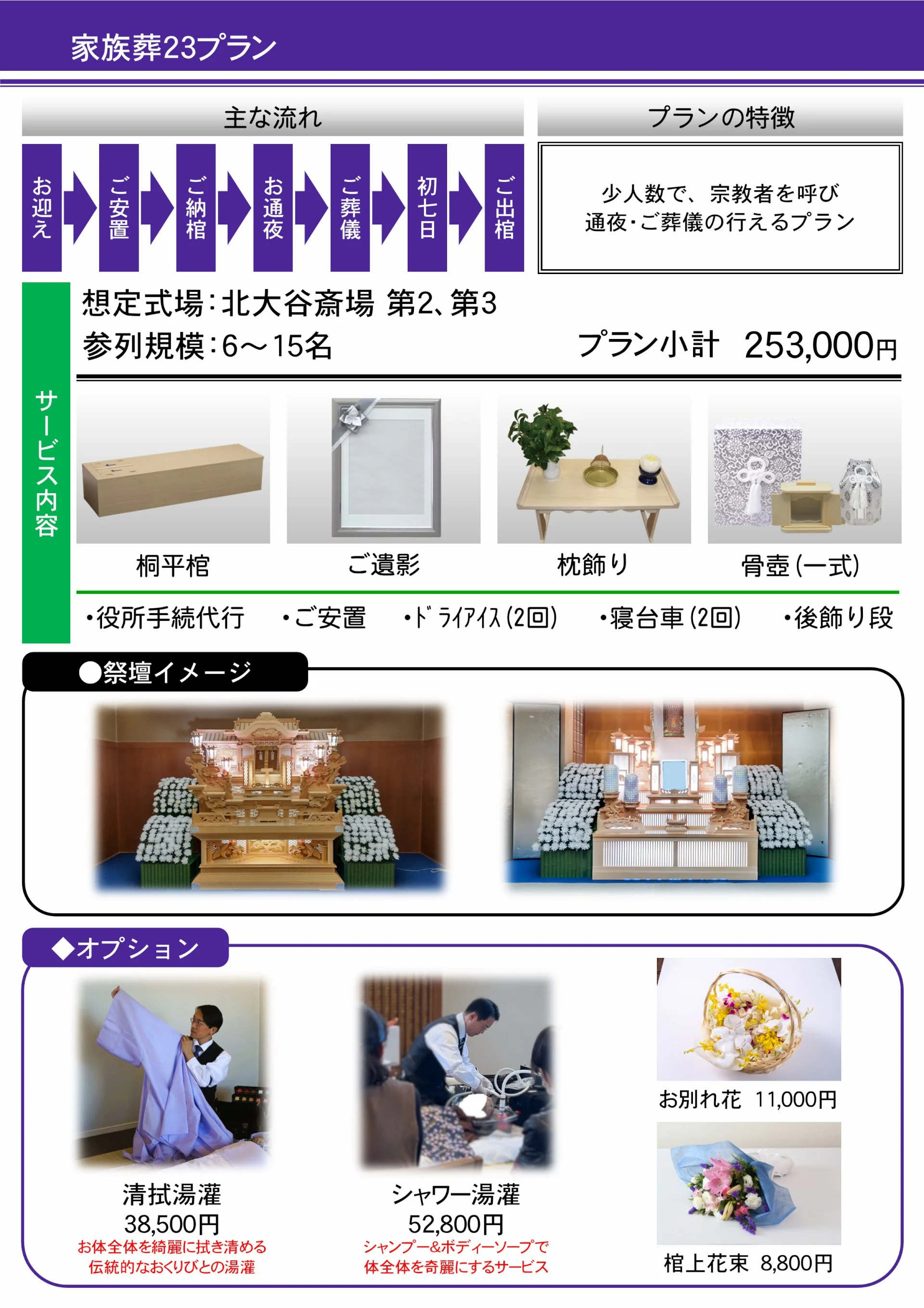 家族葬23プラン