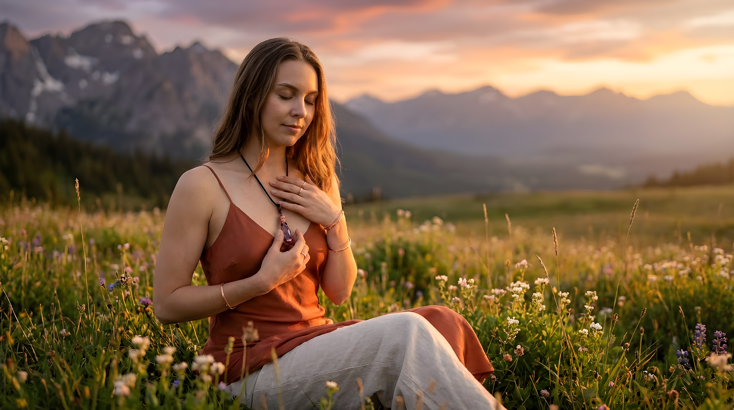 Pendants, resting close to the heart