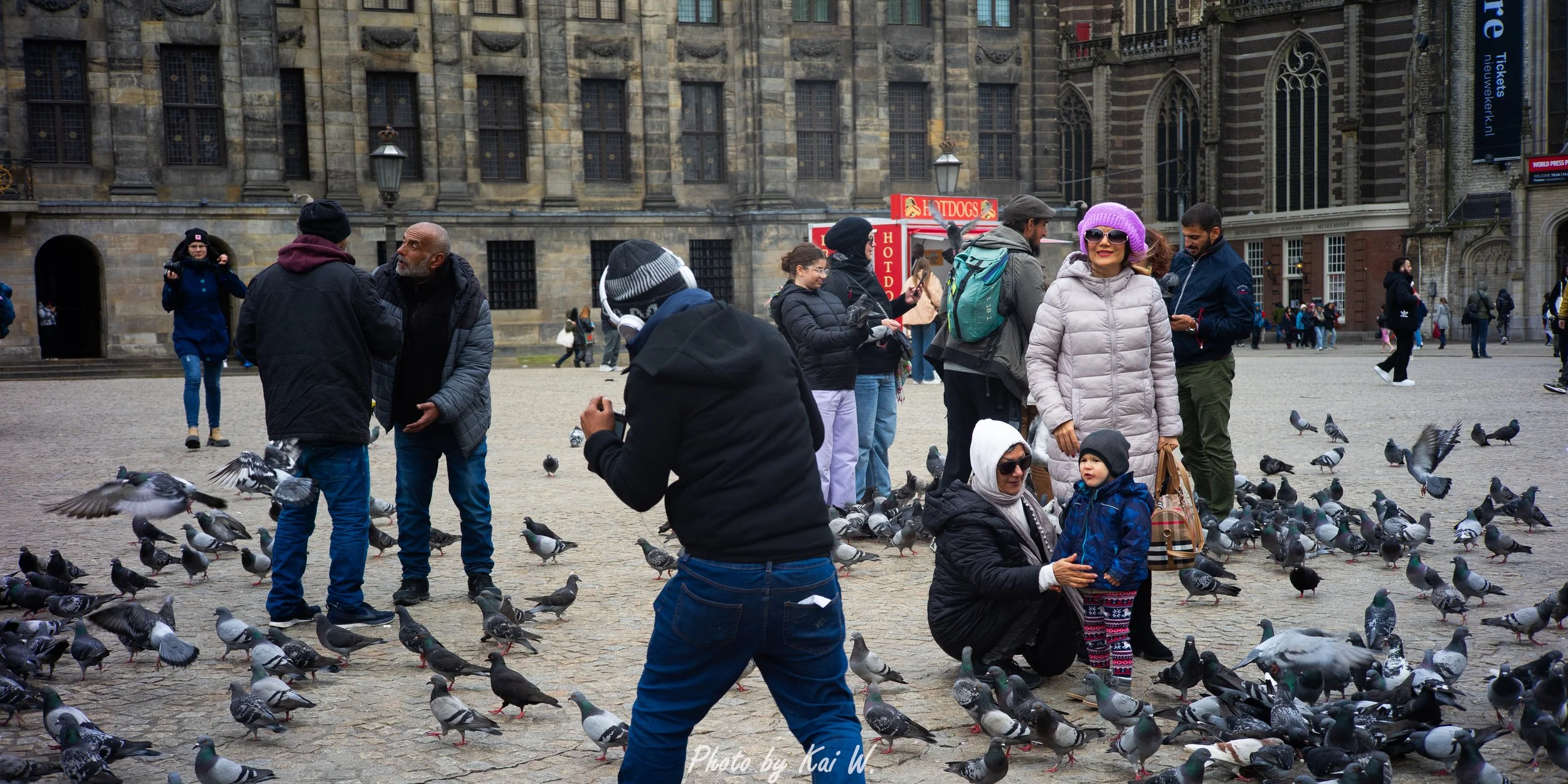 People's universes on square Amsterdam