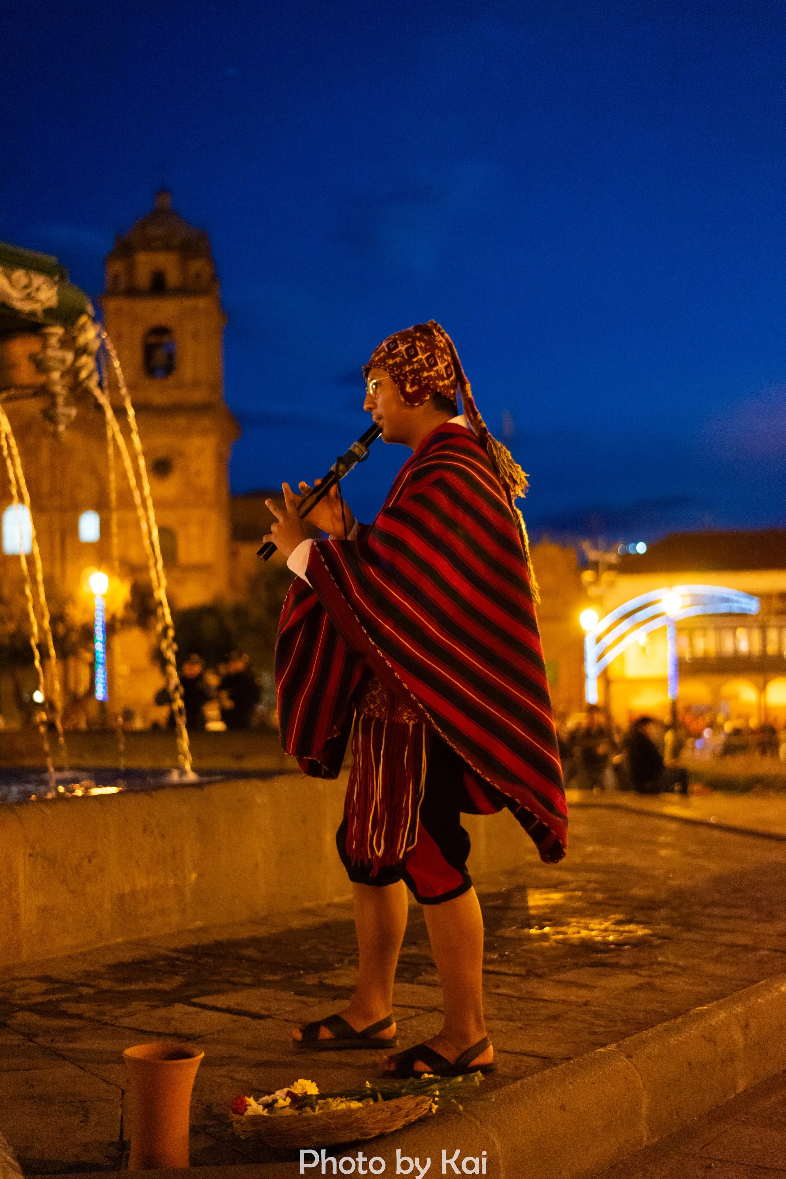 Folk musicians in Cusco