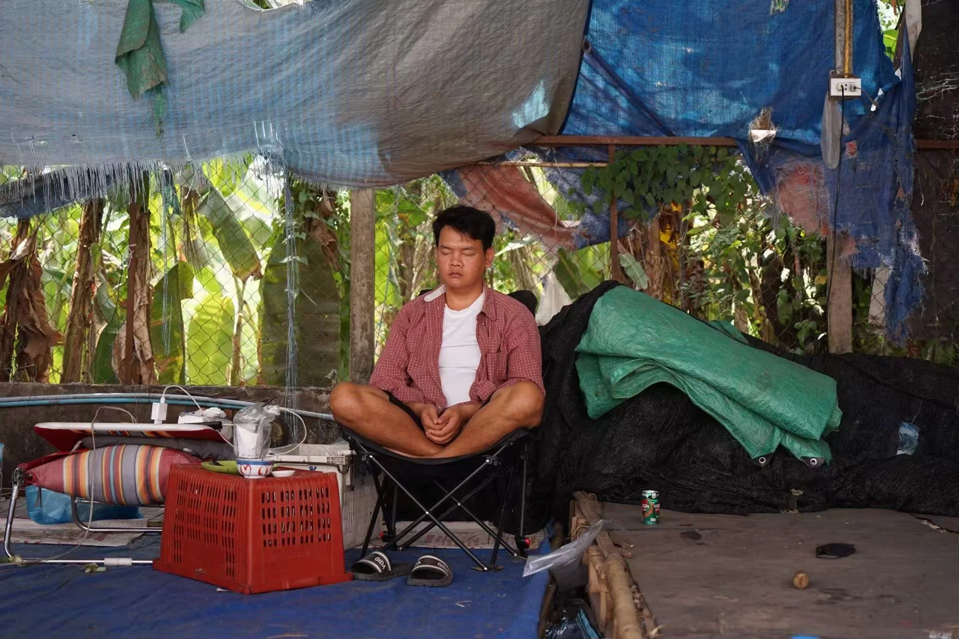 Watermelon vender in mediation