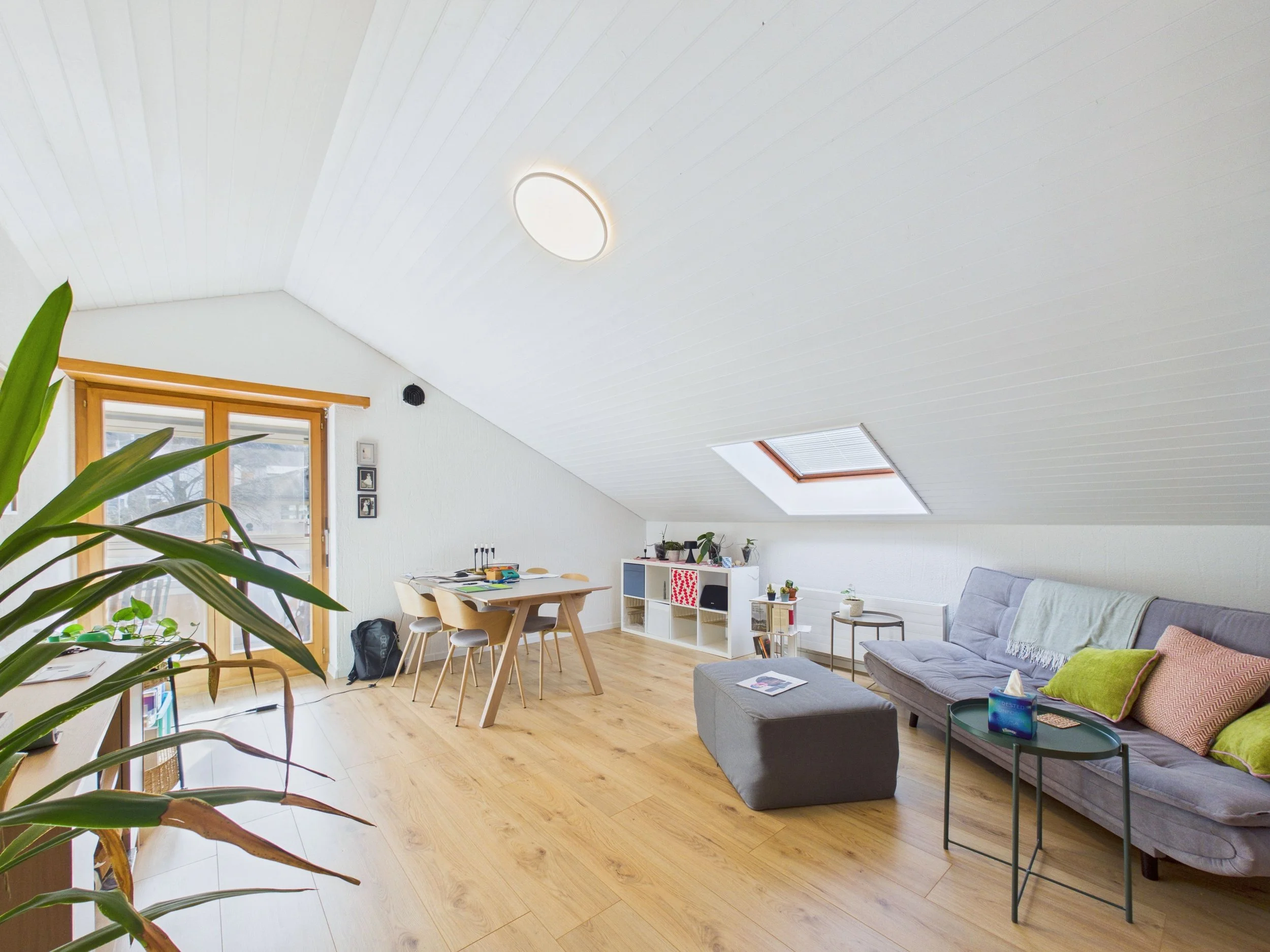 Wohnen über den Dächern von Susten - 6-Zimmer-Attika mit Panorama auf Leuk