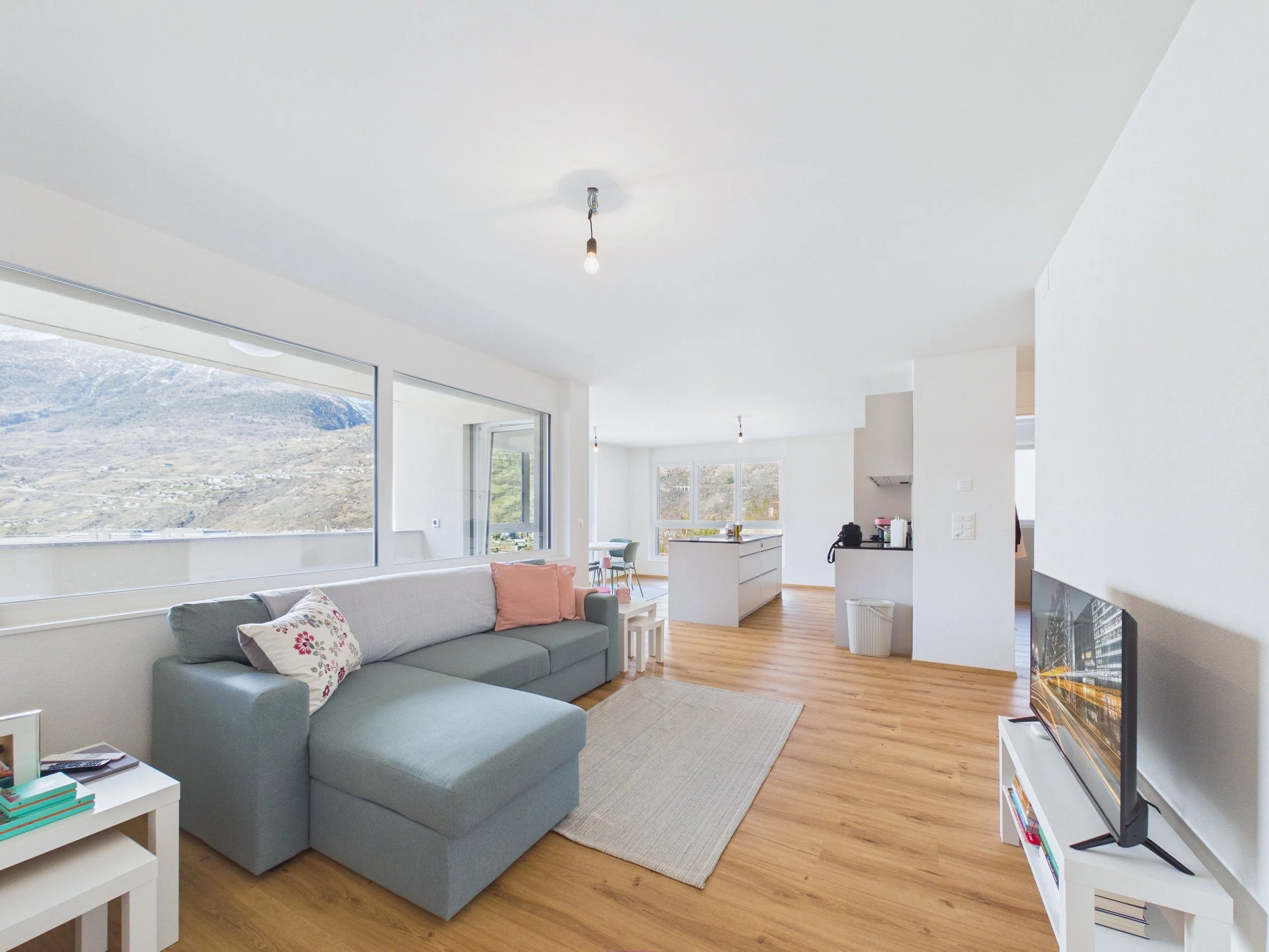 VERMIETET* Wohnkomfort in Visp - helle 3.5-Zimmer Wohnung mit herrlichem Ausblick