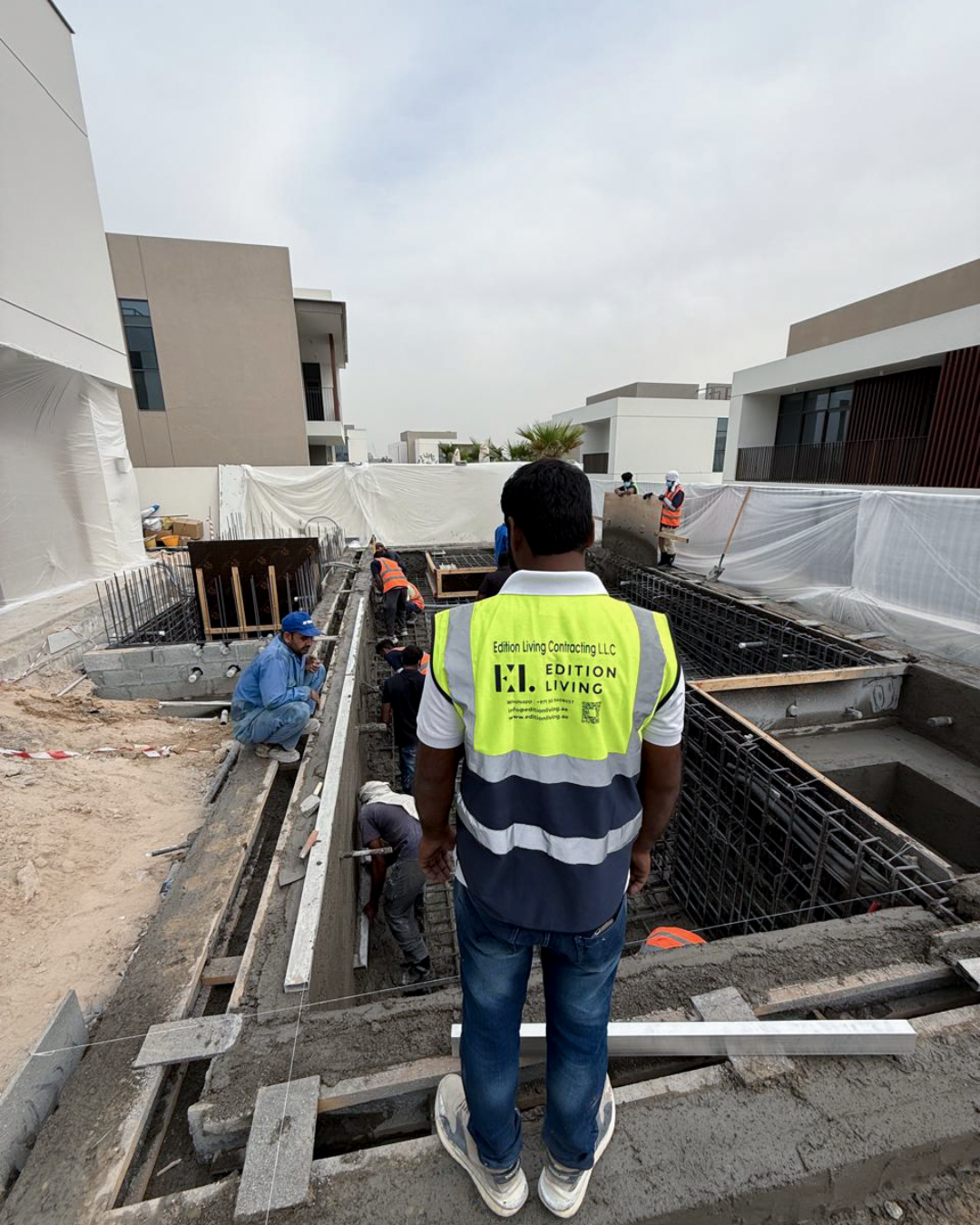 site visit by Edition Living staff