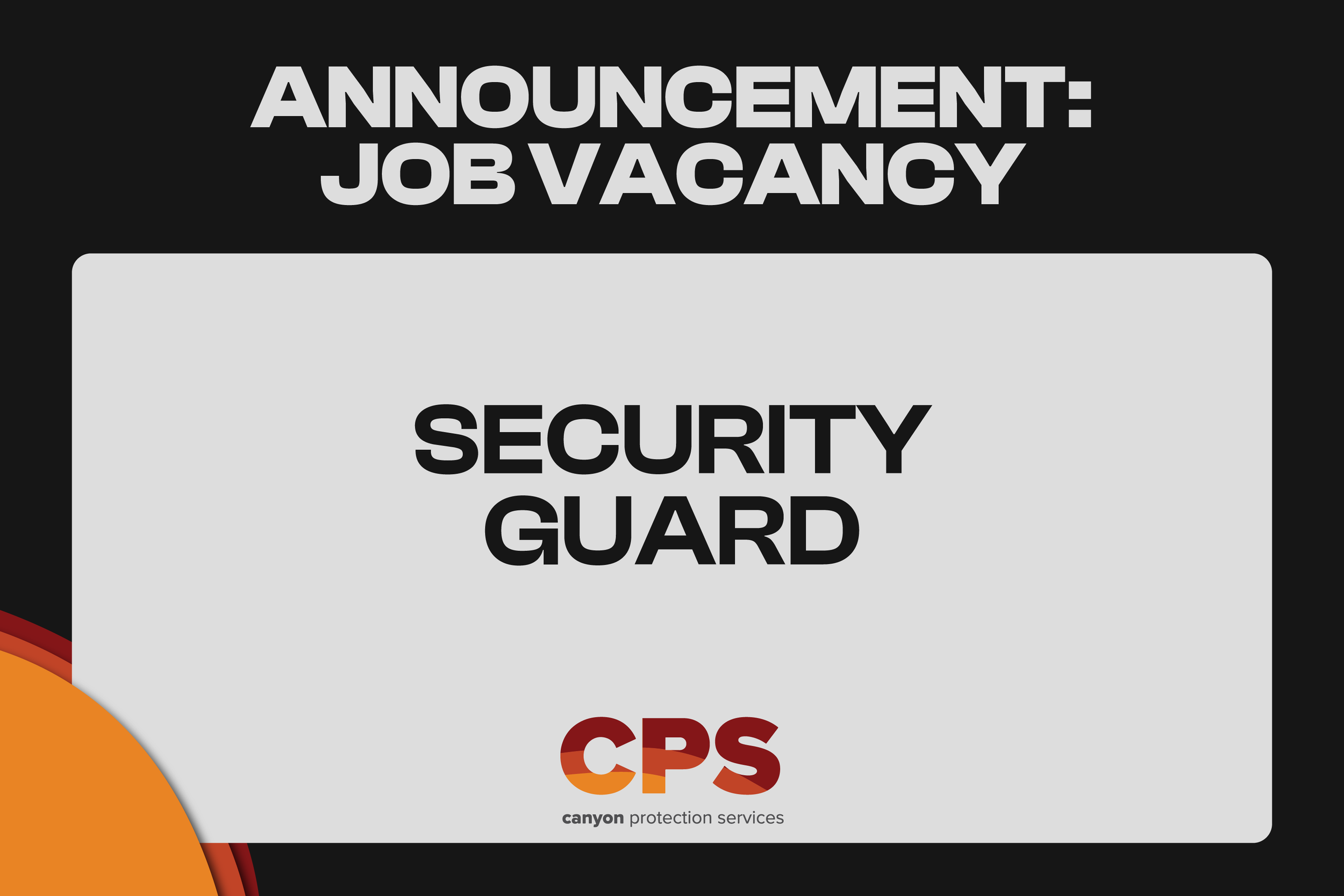 SECURITY GUARD