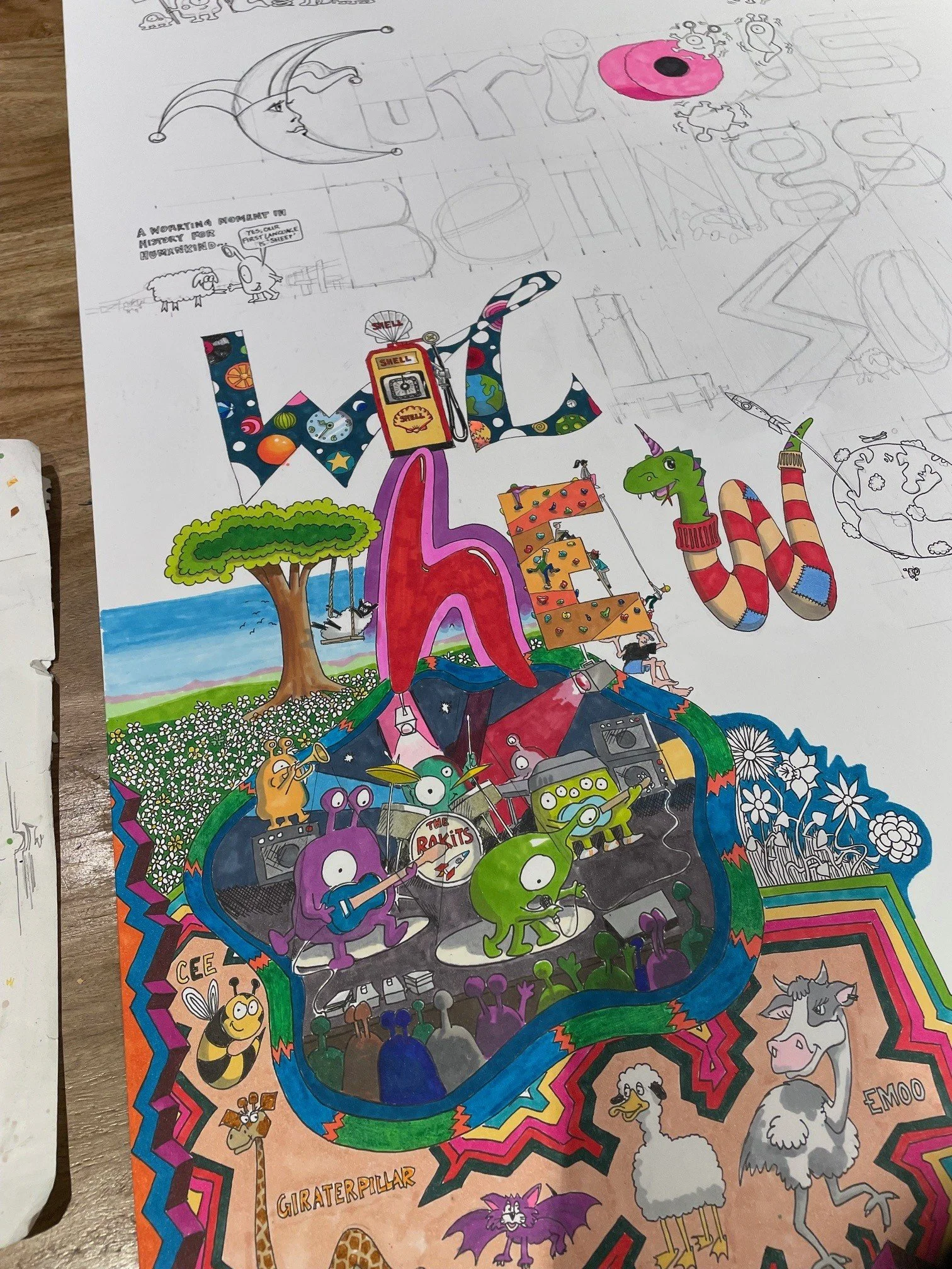 ...and starting a band!