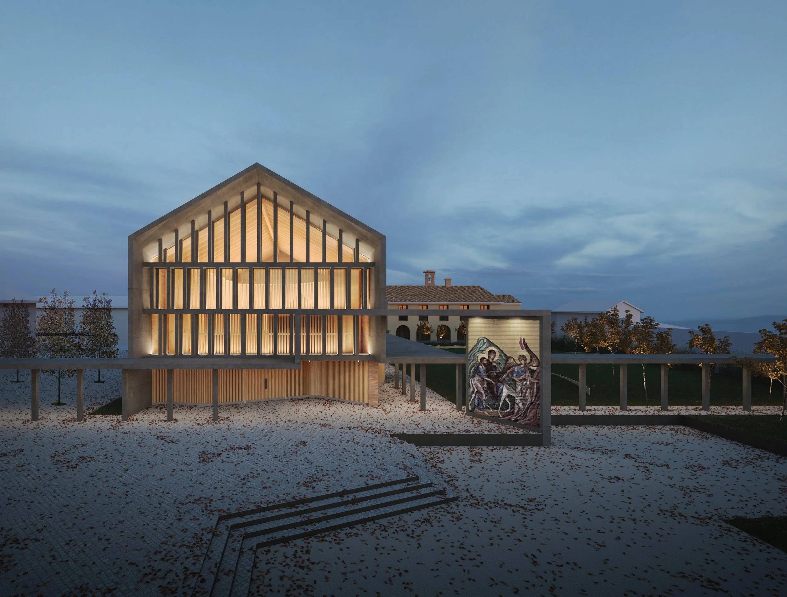 Concorso per il nuovo polo parrochiale di Tribiano