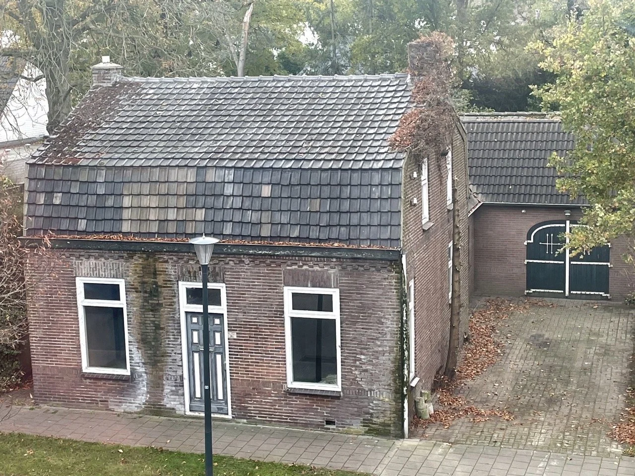 oude huis voor renovatie en isolatie