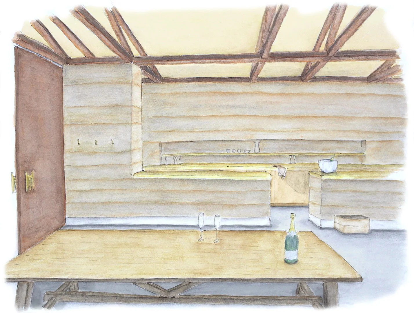 As wine production reshapes the Kent landscape, a vineyard bar takes root